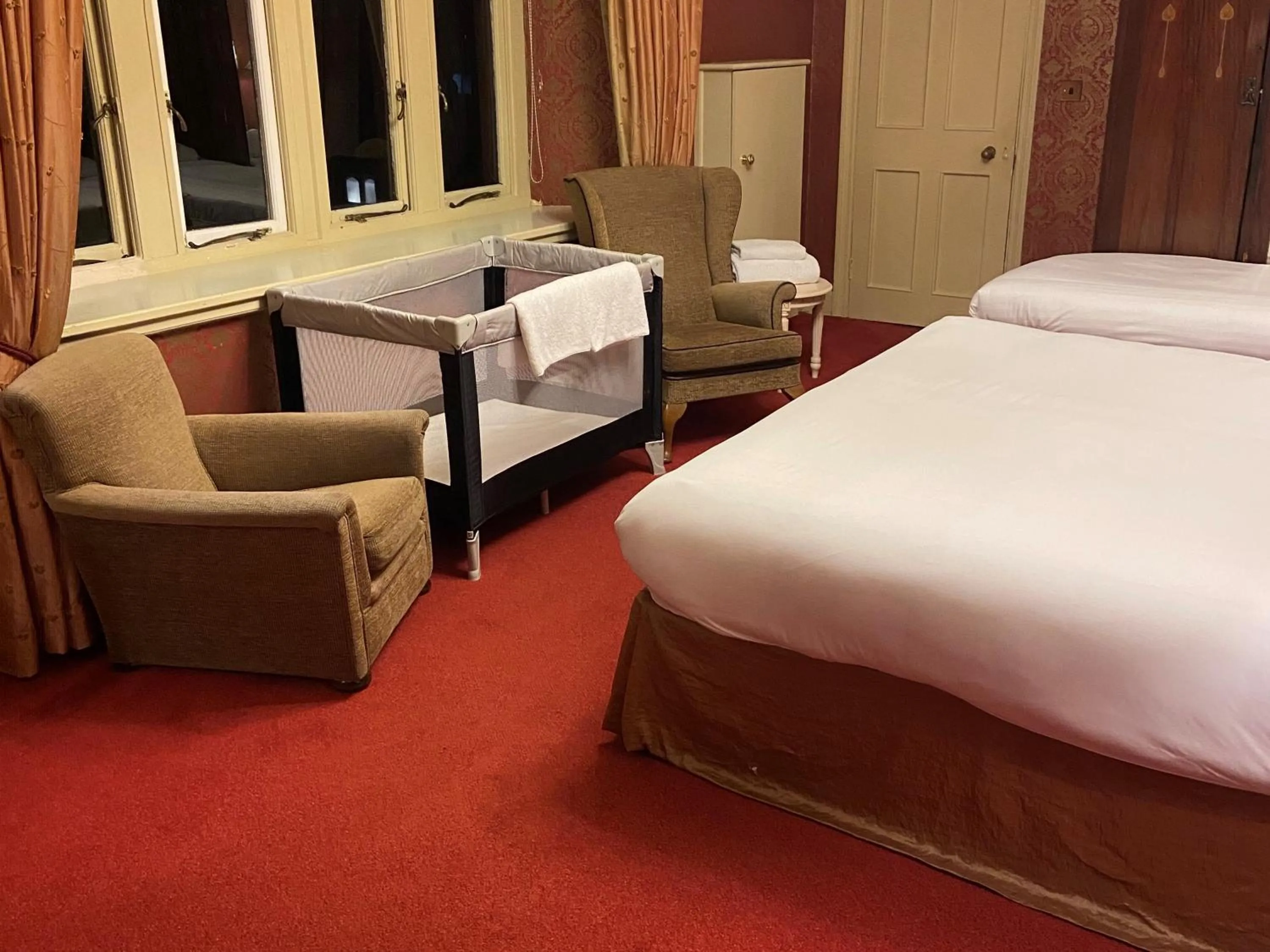 Bedroom, Bed in Ruthin Castle Hotel and Spa