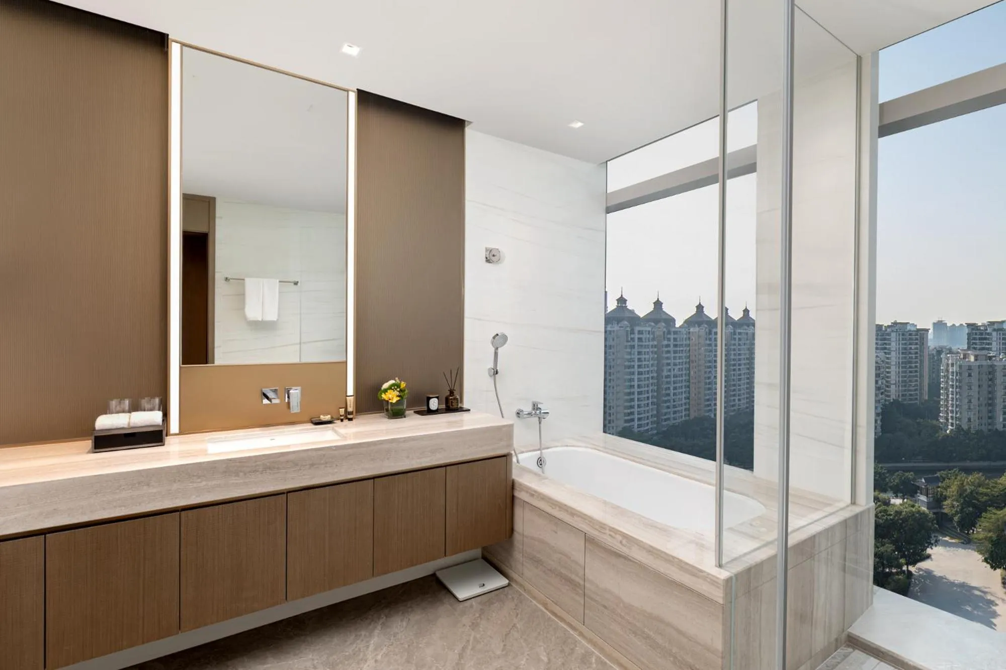 Bathroom in Ascott Pazhou Guangzhou