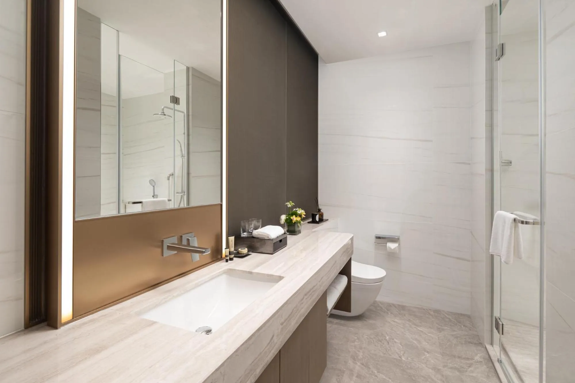 Bathroom in Ascott Pazhou Guangzhou