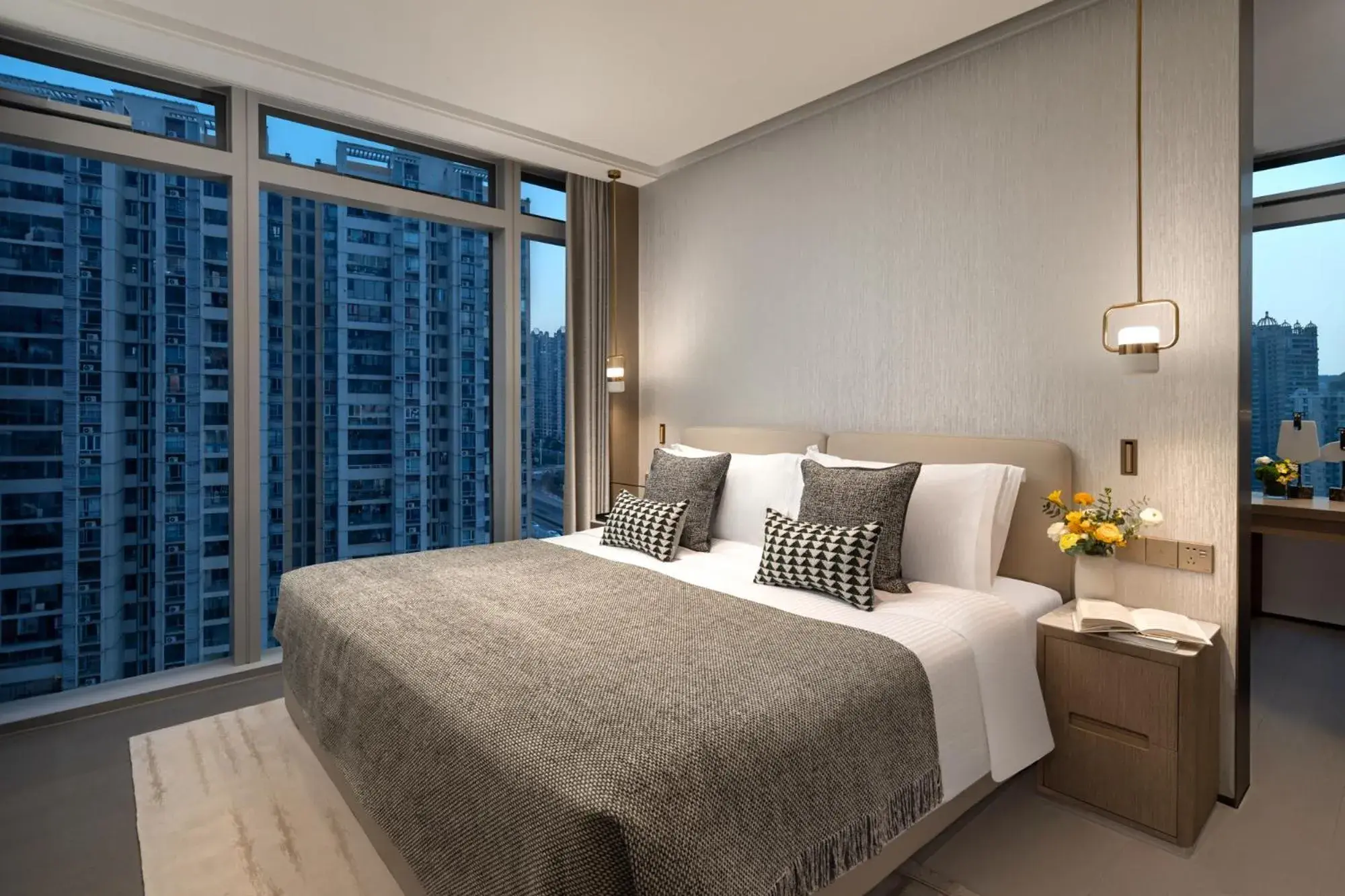 Three-Bedroom Deluxe in Ascott Pazhou Guangzhou Three-Bedroom Deluxe in Ascott Pazhou Guangzhou