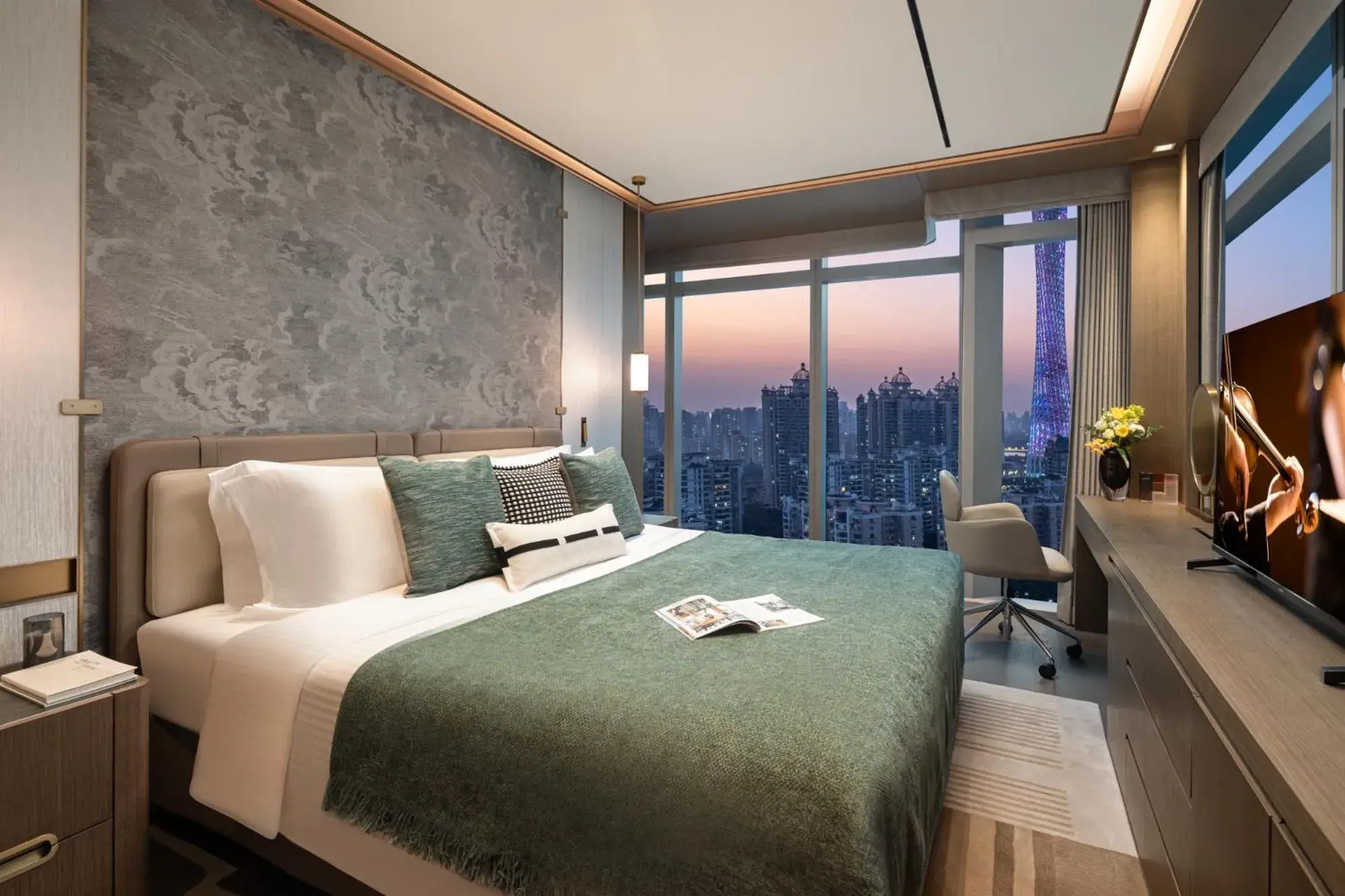 Three-Bedroom Deluxe in Ascott Pazhou Guangzhou Three-Bedroom Deluxe in Ascott Pazhou Guangzhou