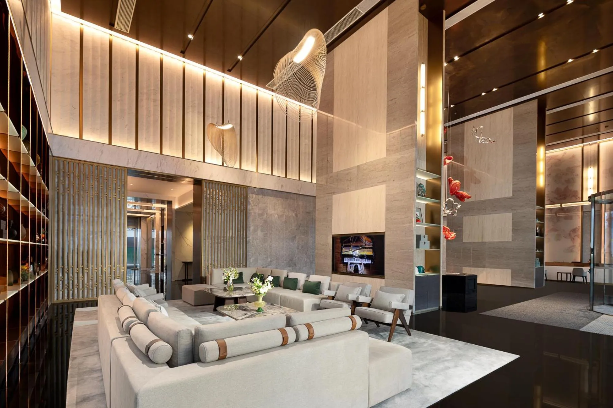 Lobby or reception in Ascott Pazhou Guangzhou