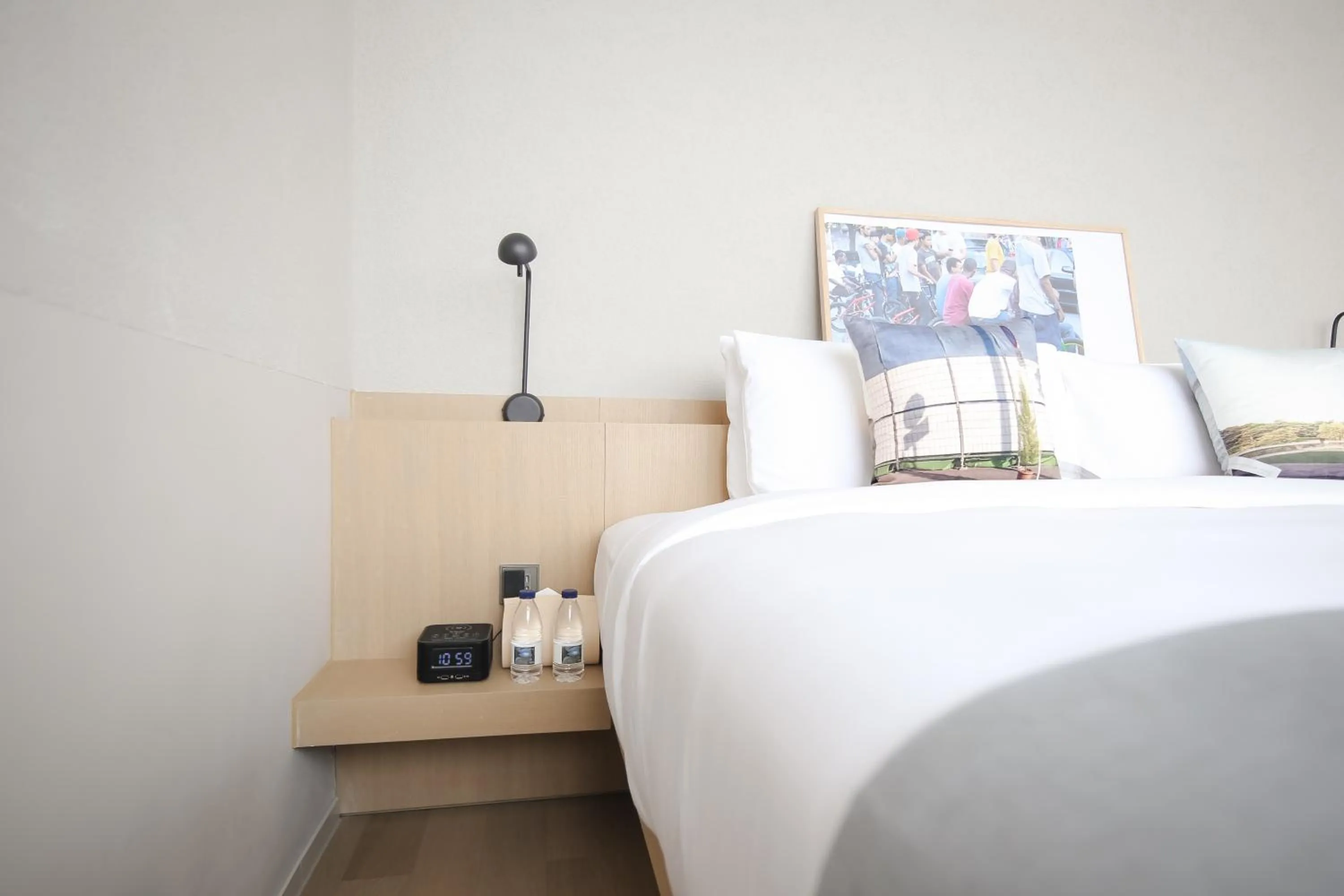 Bed in Read and Rest Hotel