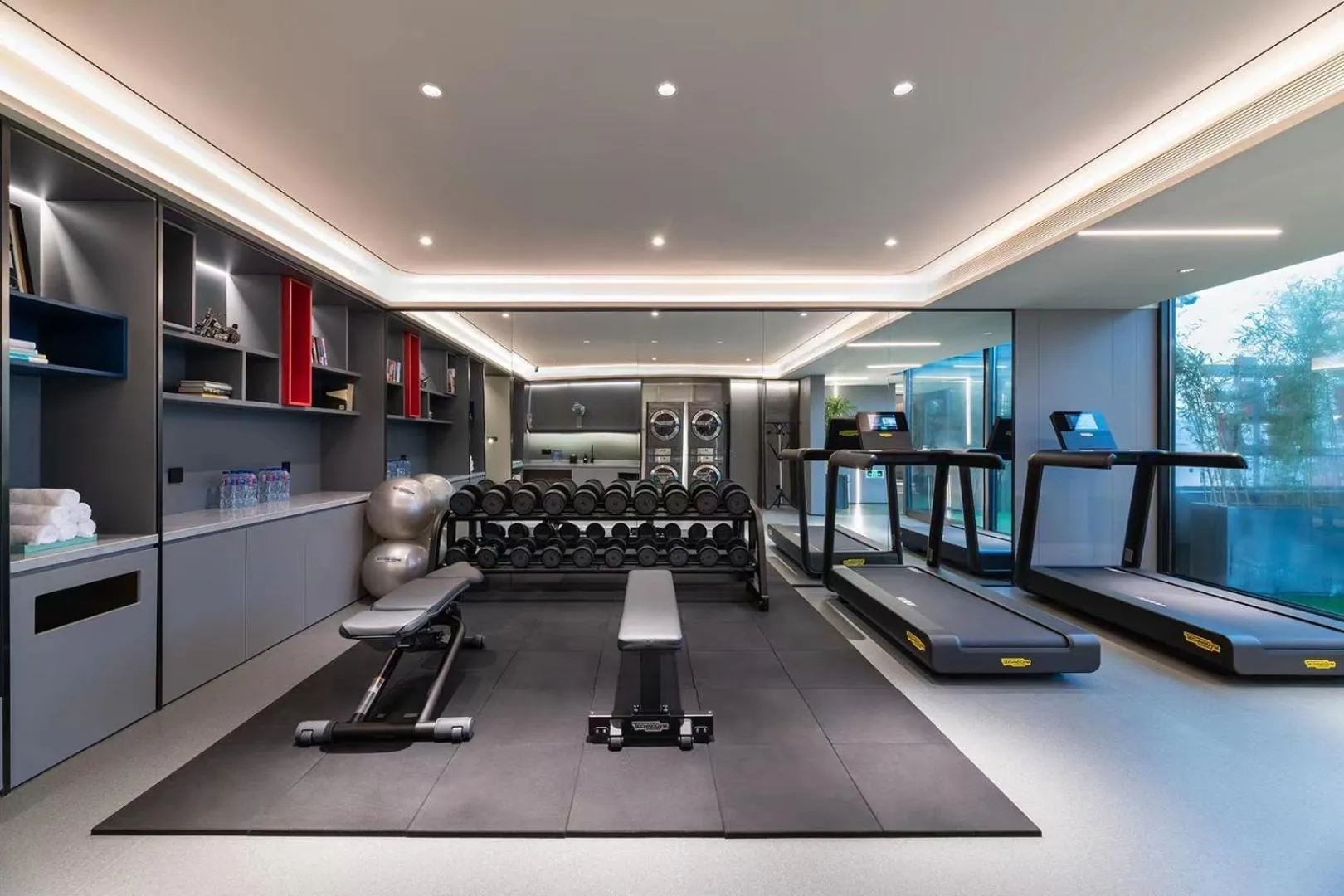 Fitness centre/facilities in Intercity Yangzhou Slender West Lake