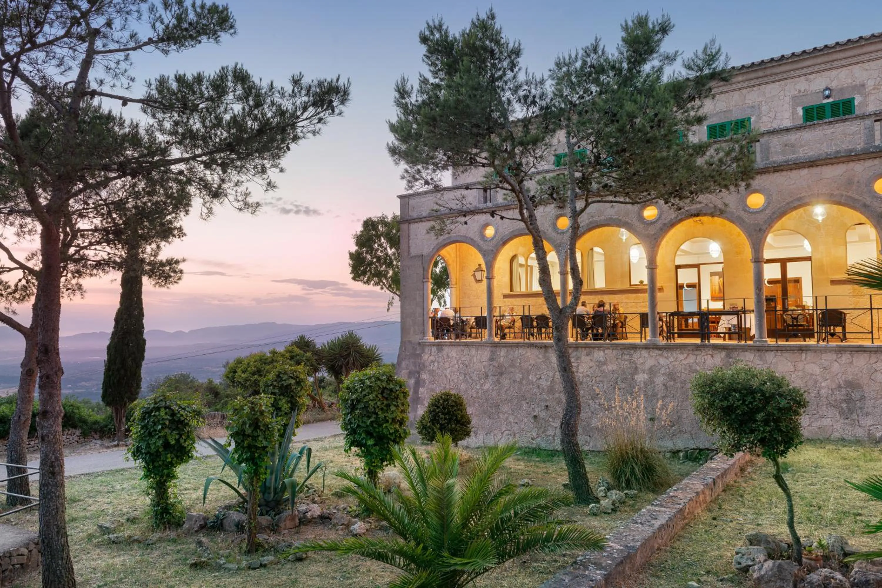 Mountain view in Santuari de Cura