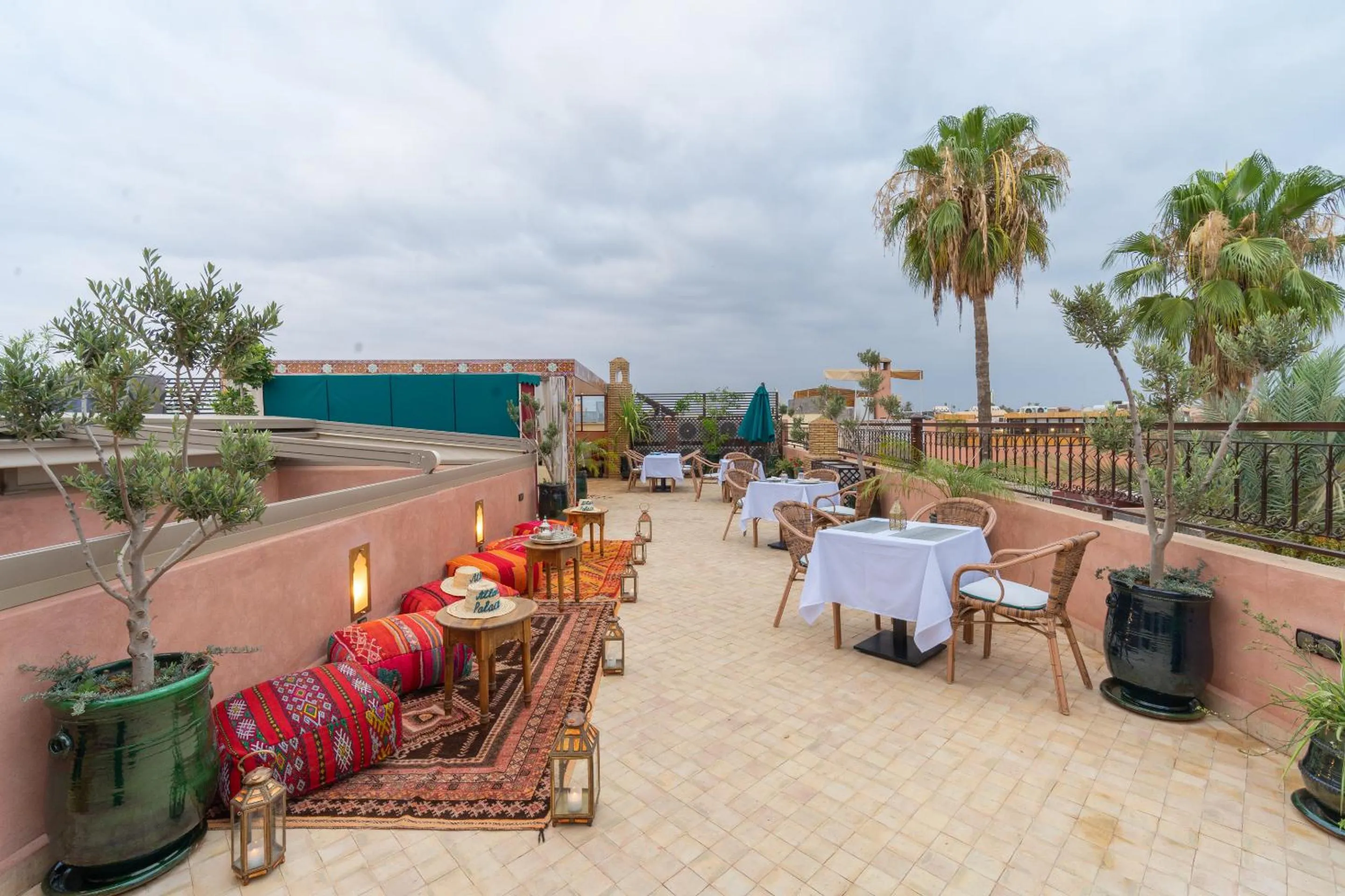Balcony/Terrace in Riad Atlas Palace & SPA