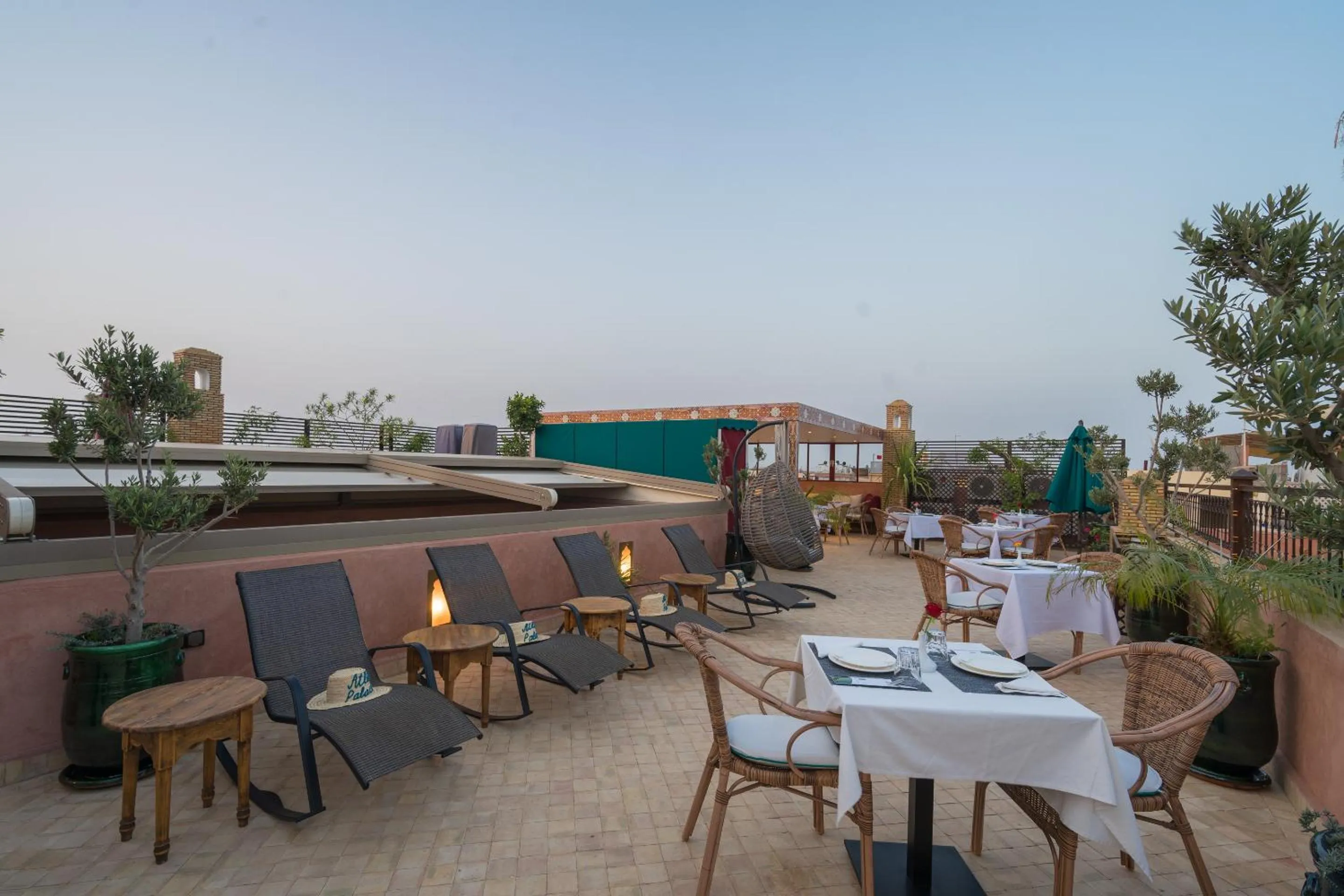 Balcony/Terrace in Riad Atlas Palace & SPA