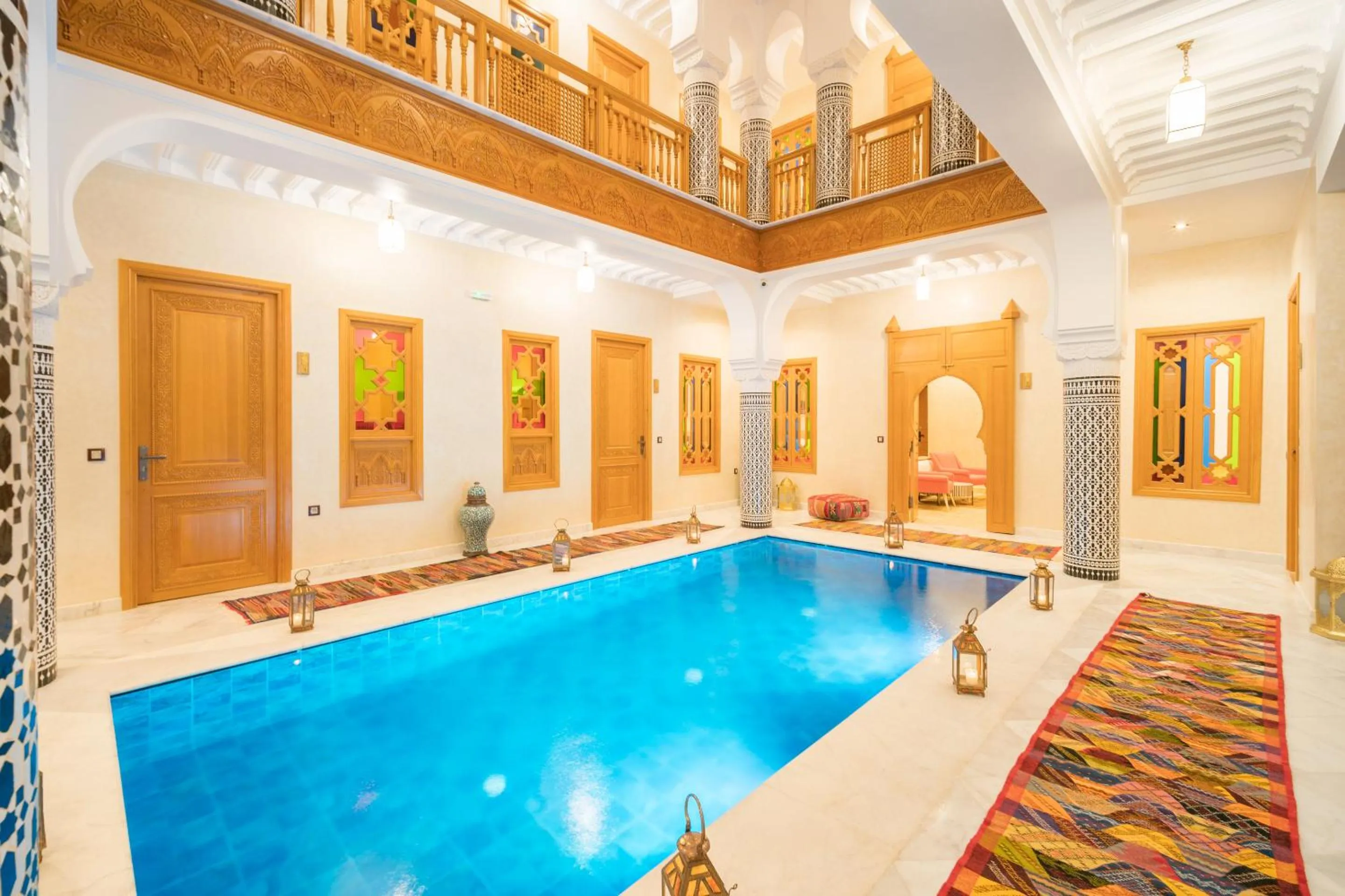 Swimming pool in Riad Atlas Palace & SPA