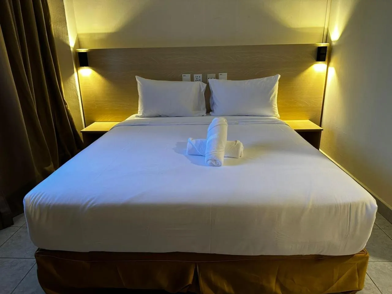 Bed in bintang hotel