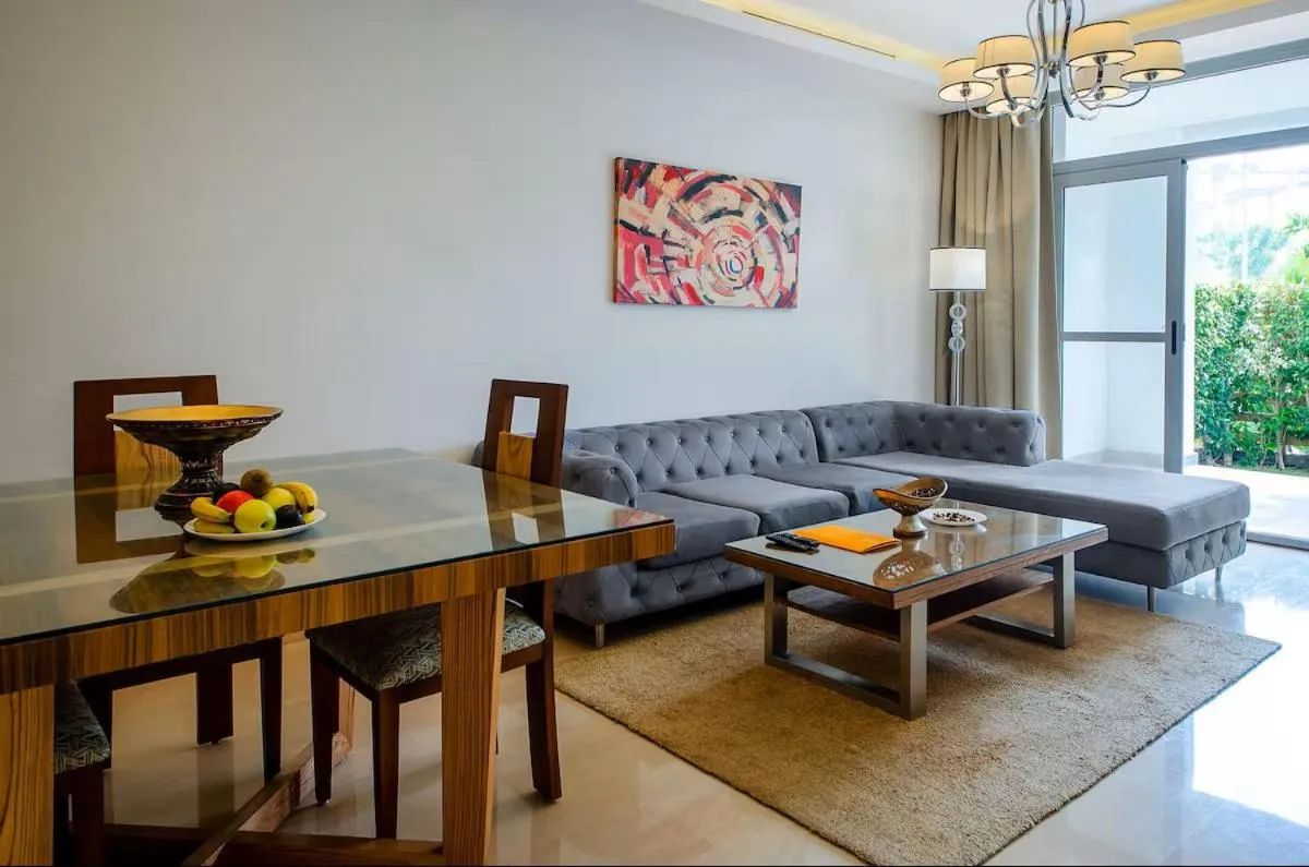 Living room in VESTA - Cairo Festival City Residence