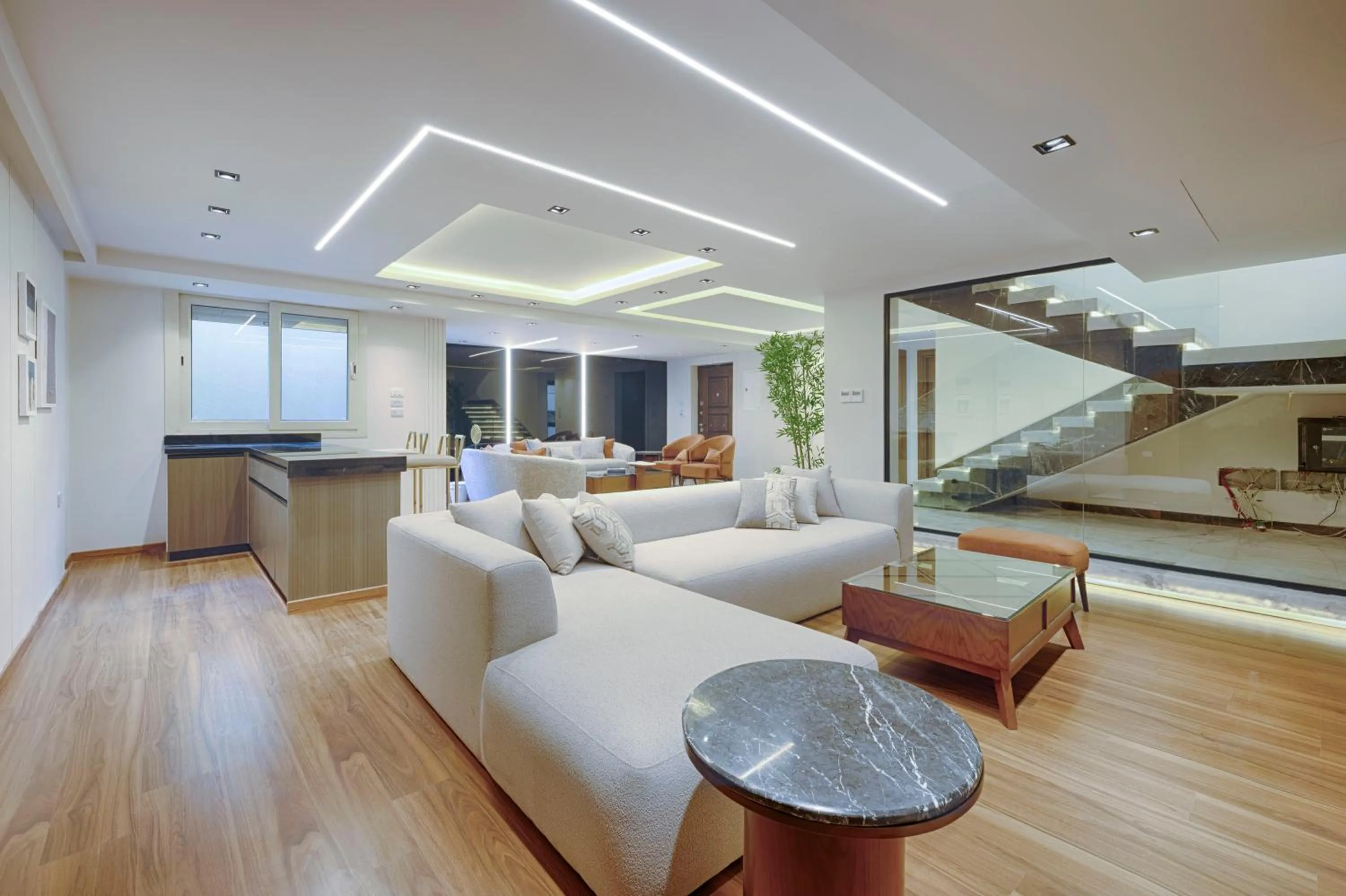 Living room in VESTA - Cairo Festival City Residence