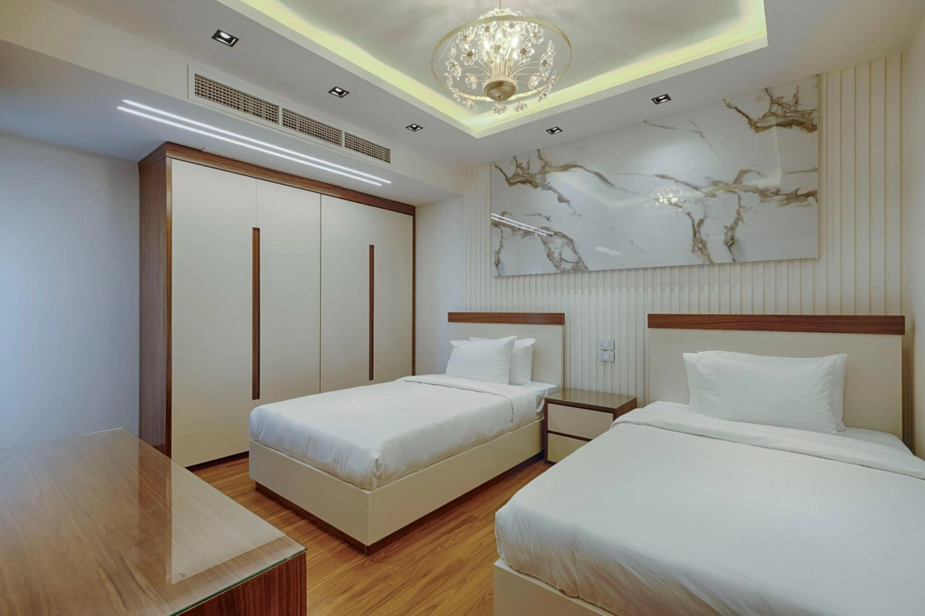 Bed in VESTA - Cairo Festival City Residence