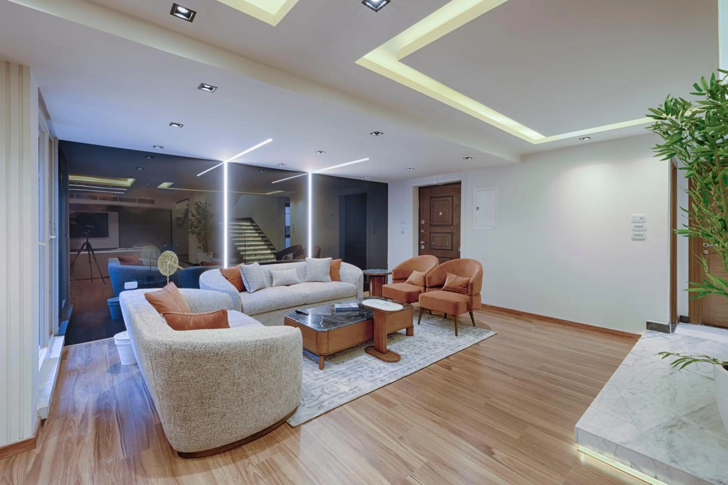 Living room in VESTA - Cairo Festival City Residence