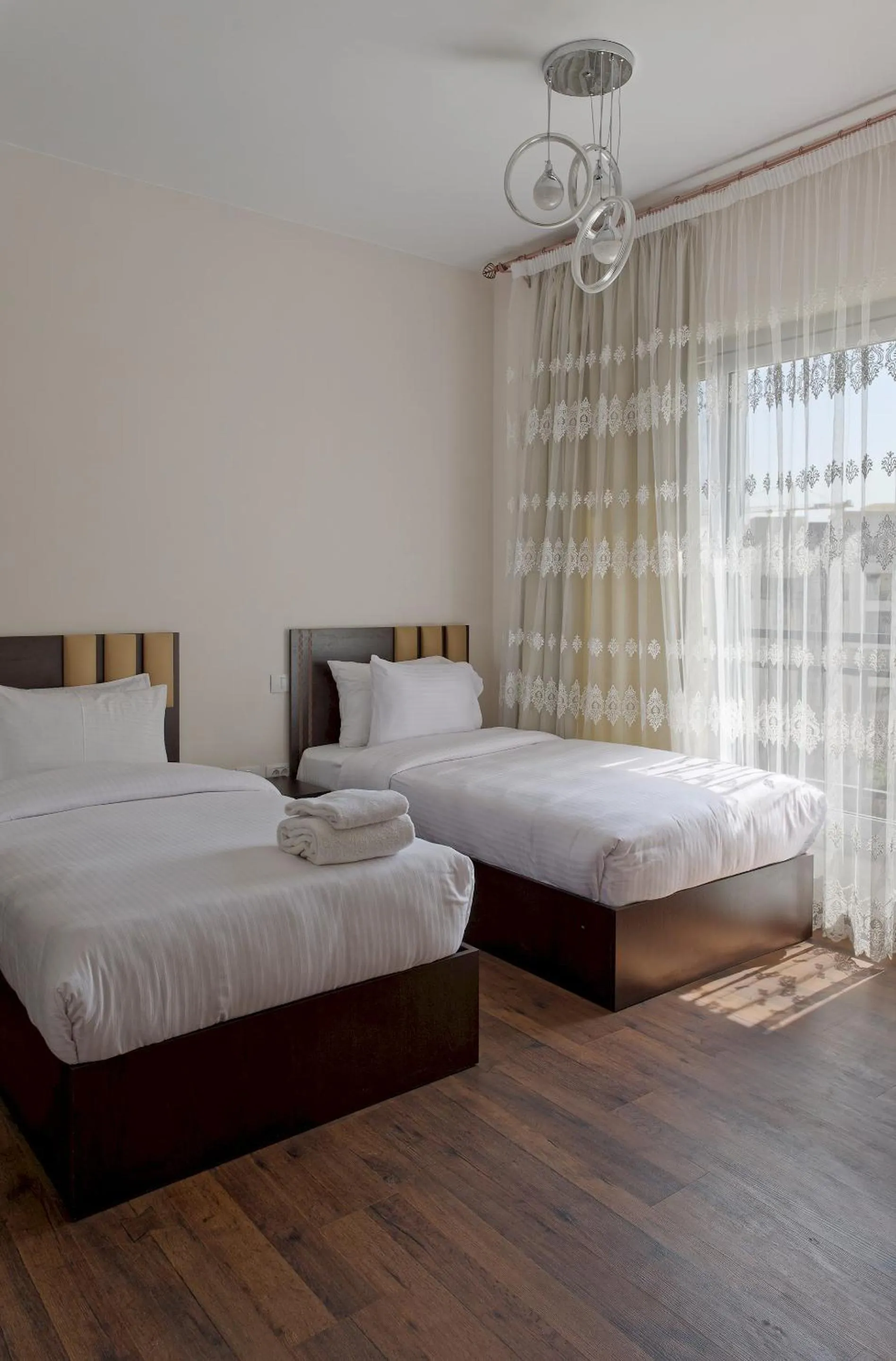 Bed in VESTA - Cairo Festival City Residence