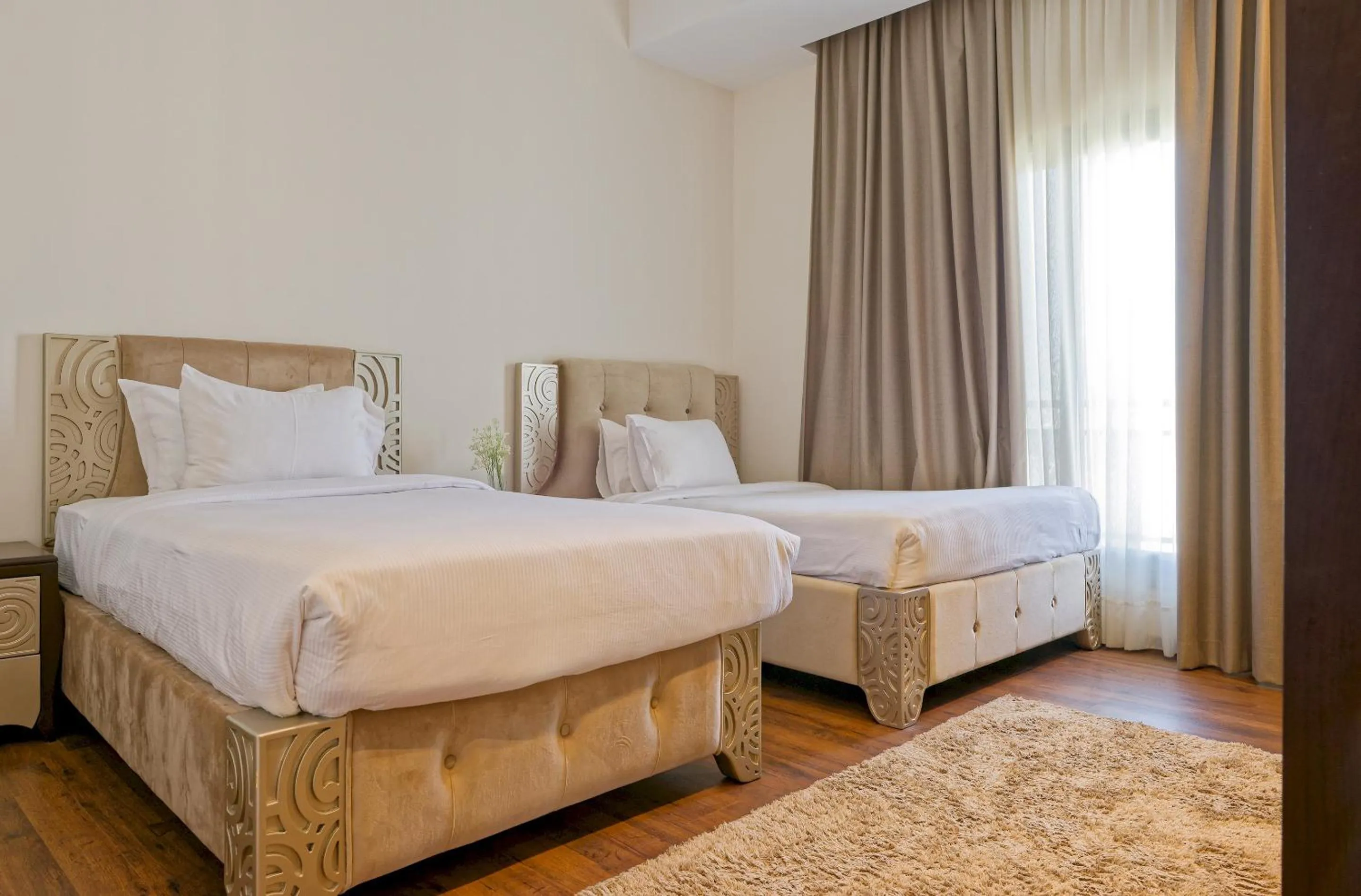 Bed in VESTA - Cairo Festival City Residence