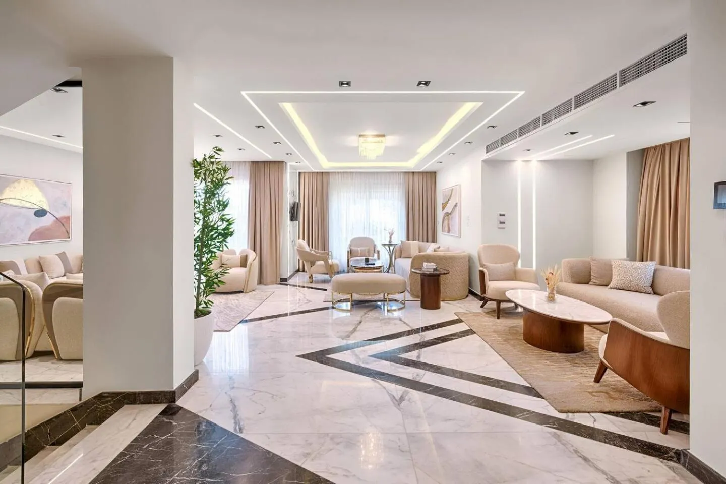 Living room in VESTA - Cairo Festival City Residence