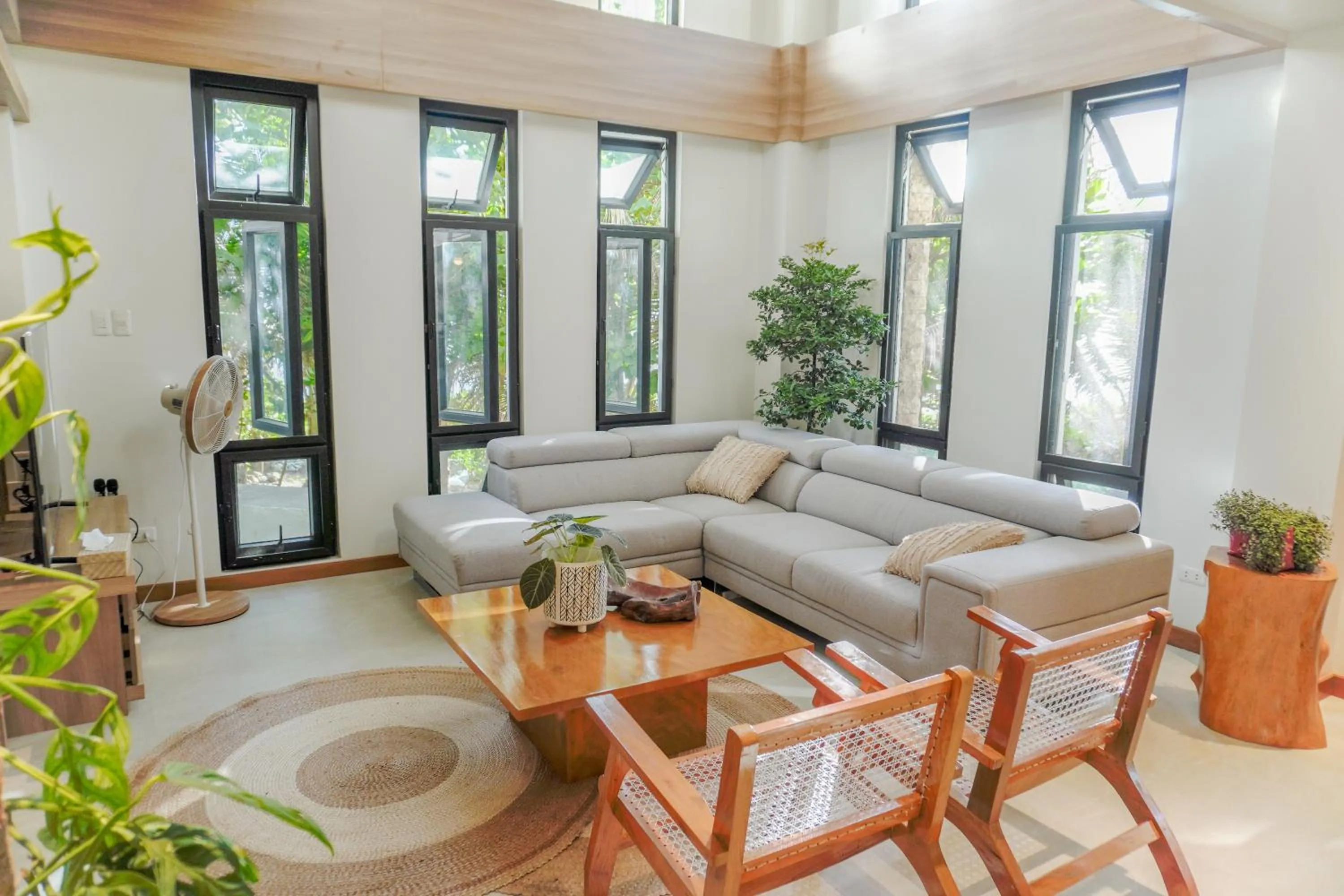 Seating area in Villa Ferrer