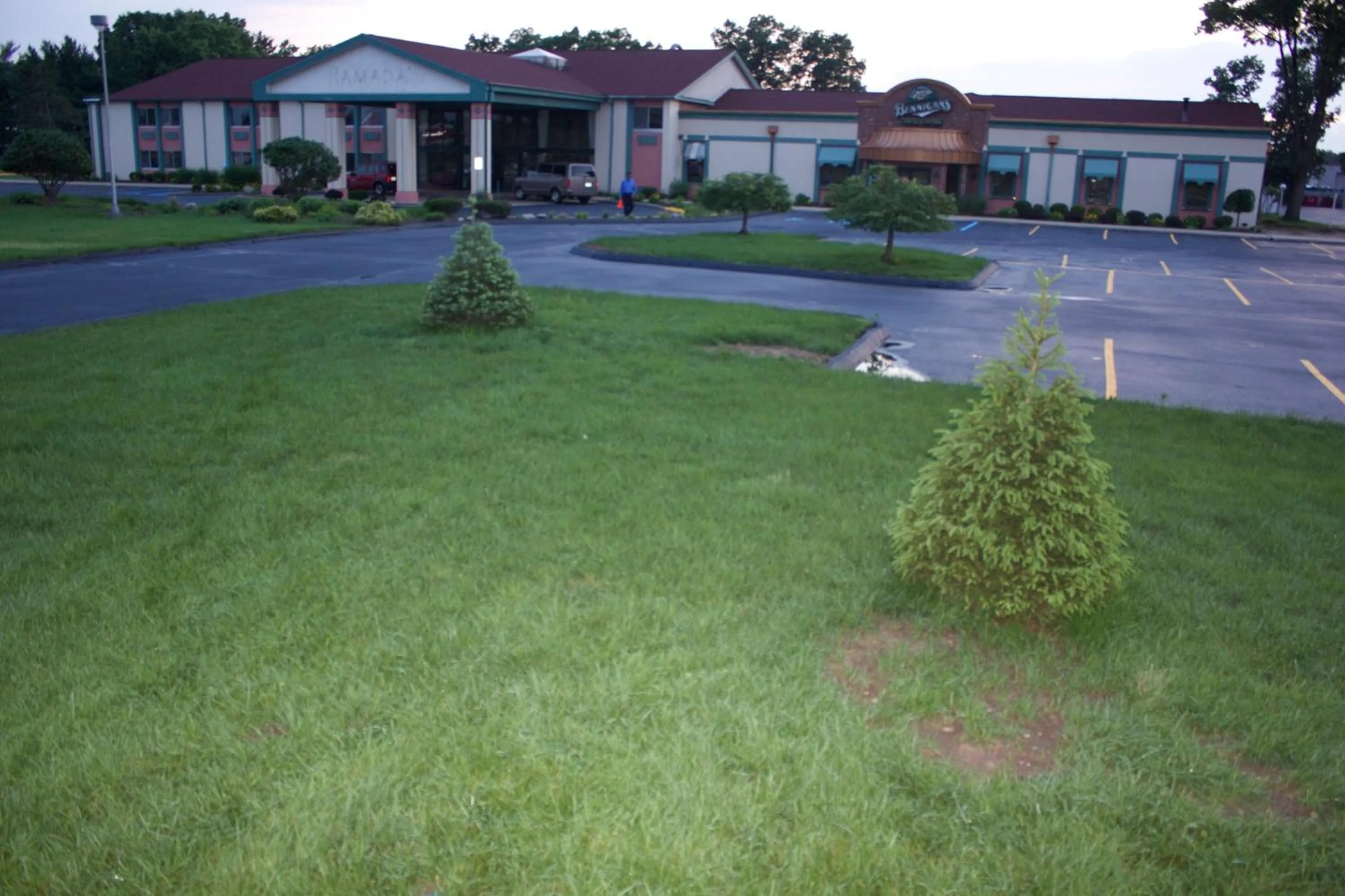 Property building in The Garden Inn
