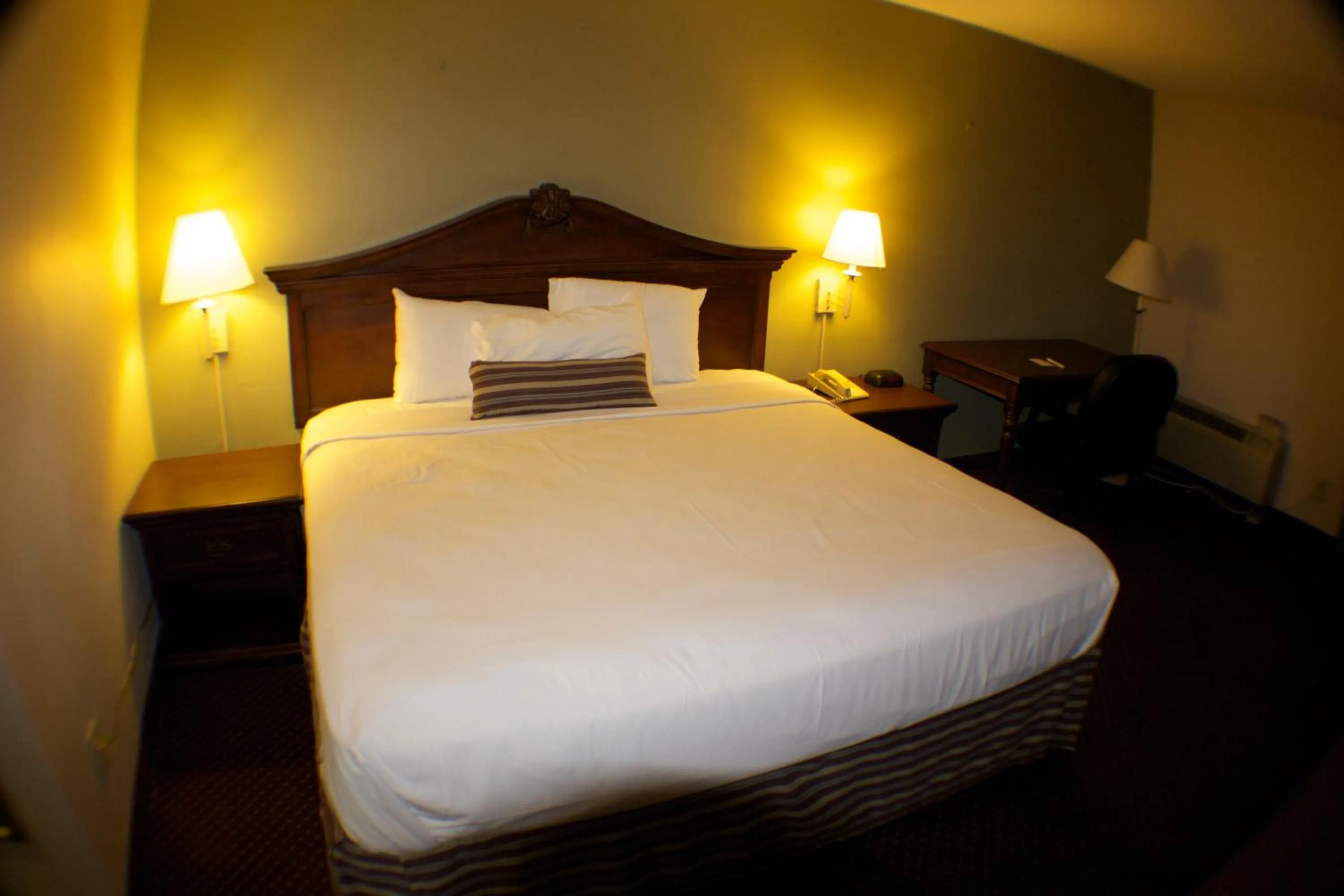 Photo of the whole room, Bed in The Garden Inn