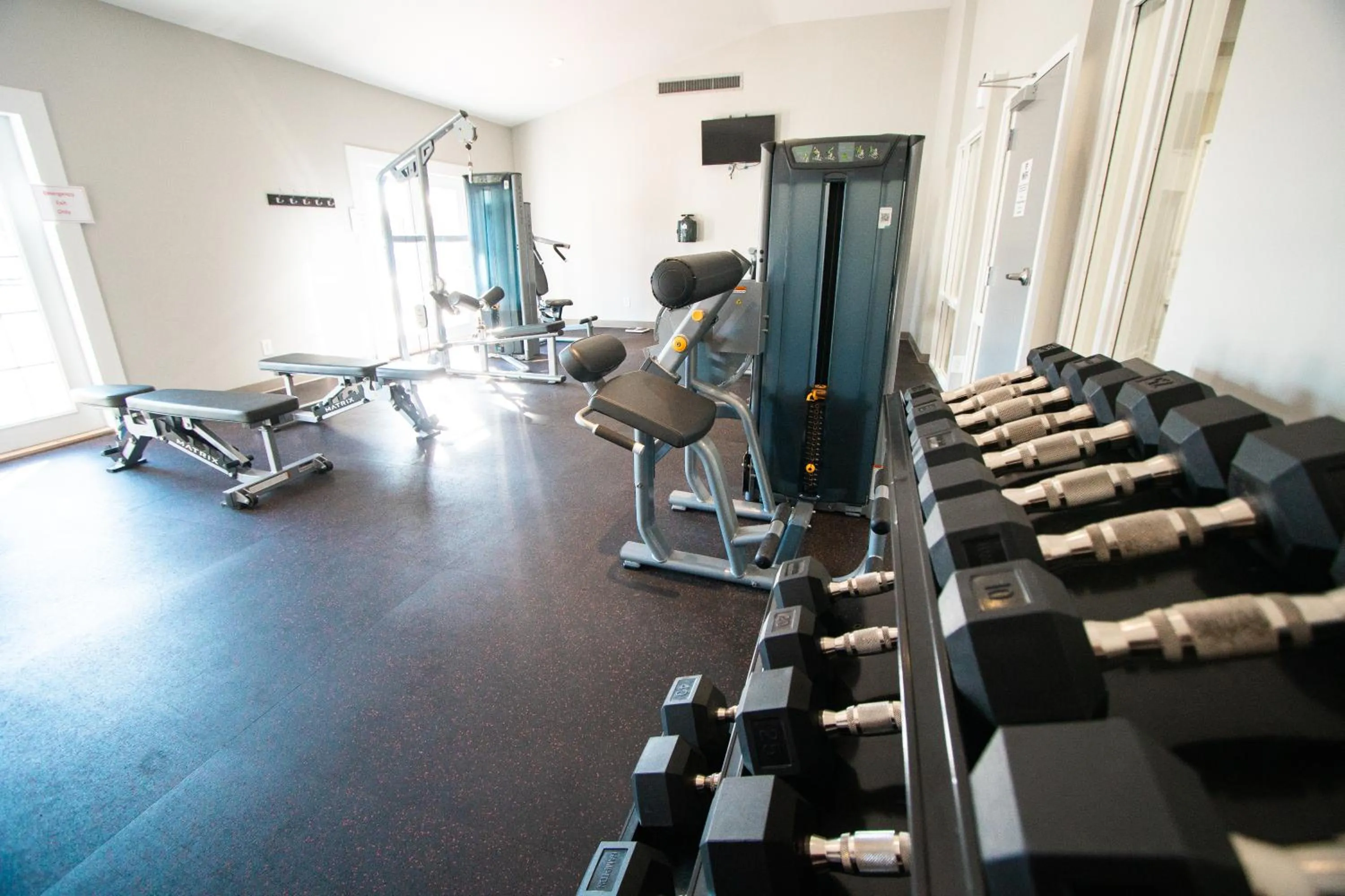 Fitness centre/facilities in Waterwood Townhouses