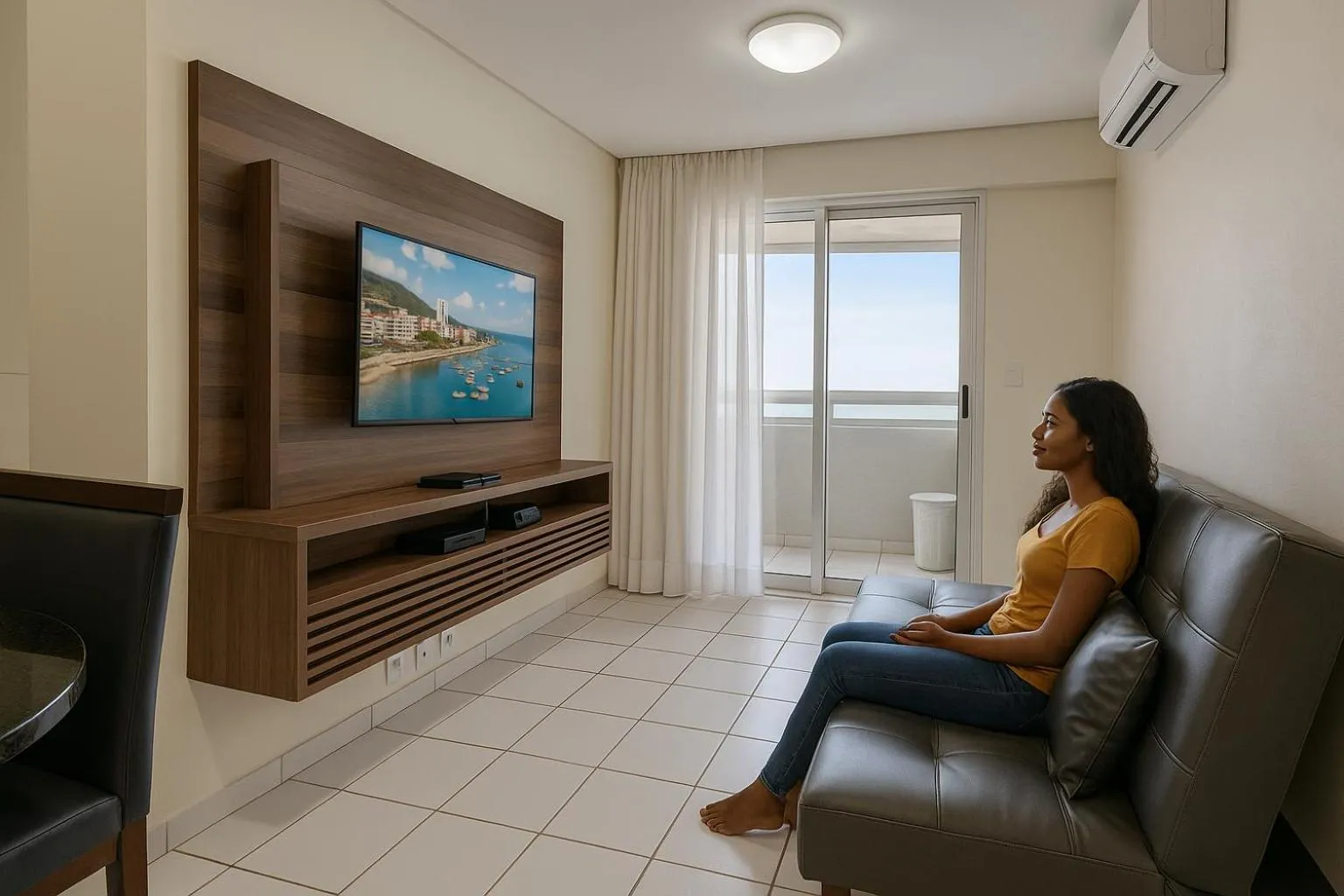 TV and multimedia in Apartamentos Verano