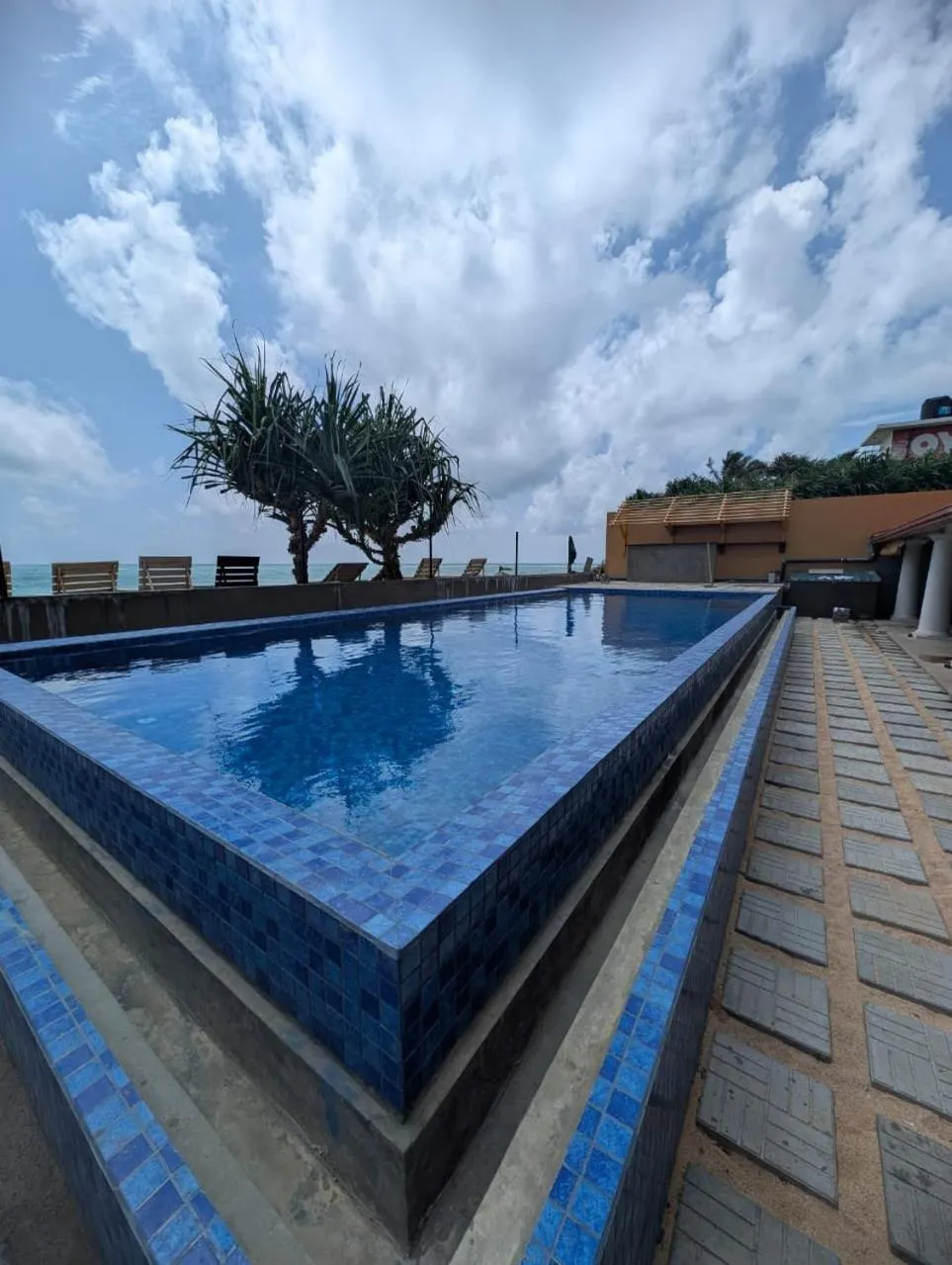 Pool view in Beyond The Sea By Ceylonese