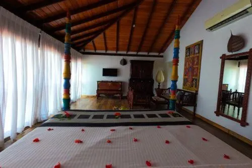 Bed in Thaulle Ayurveda Resort - Yala