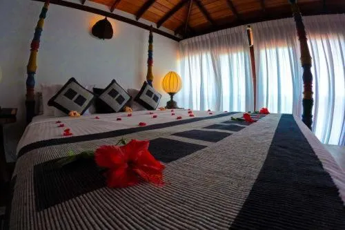 Bed in Thaulle Ayurveda Resort - Yala