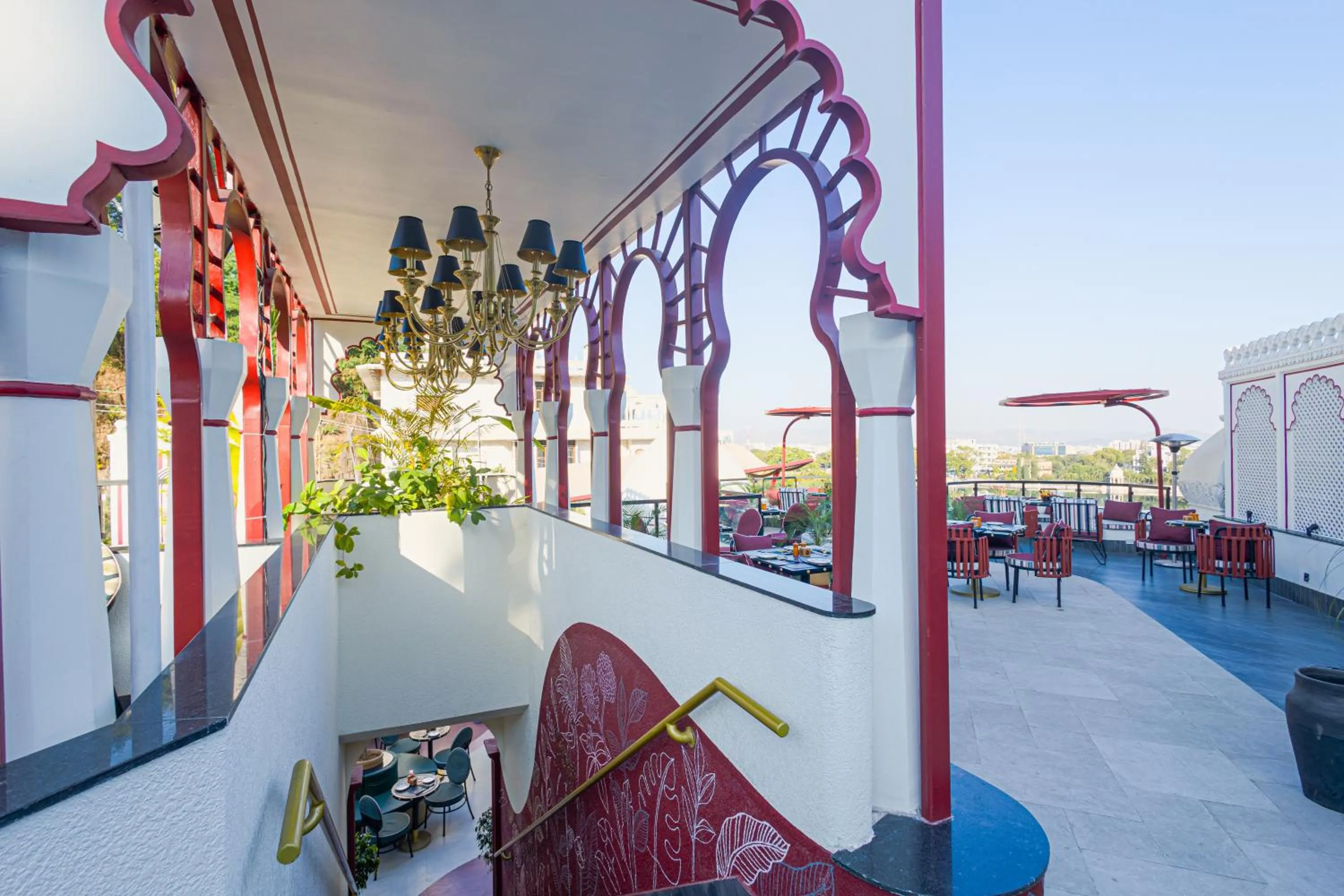 Restaurant/places to eat in Swaroop Vilas - Lake Facing Boutique Hotel