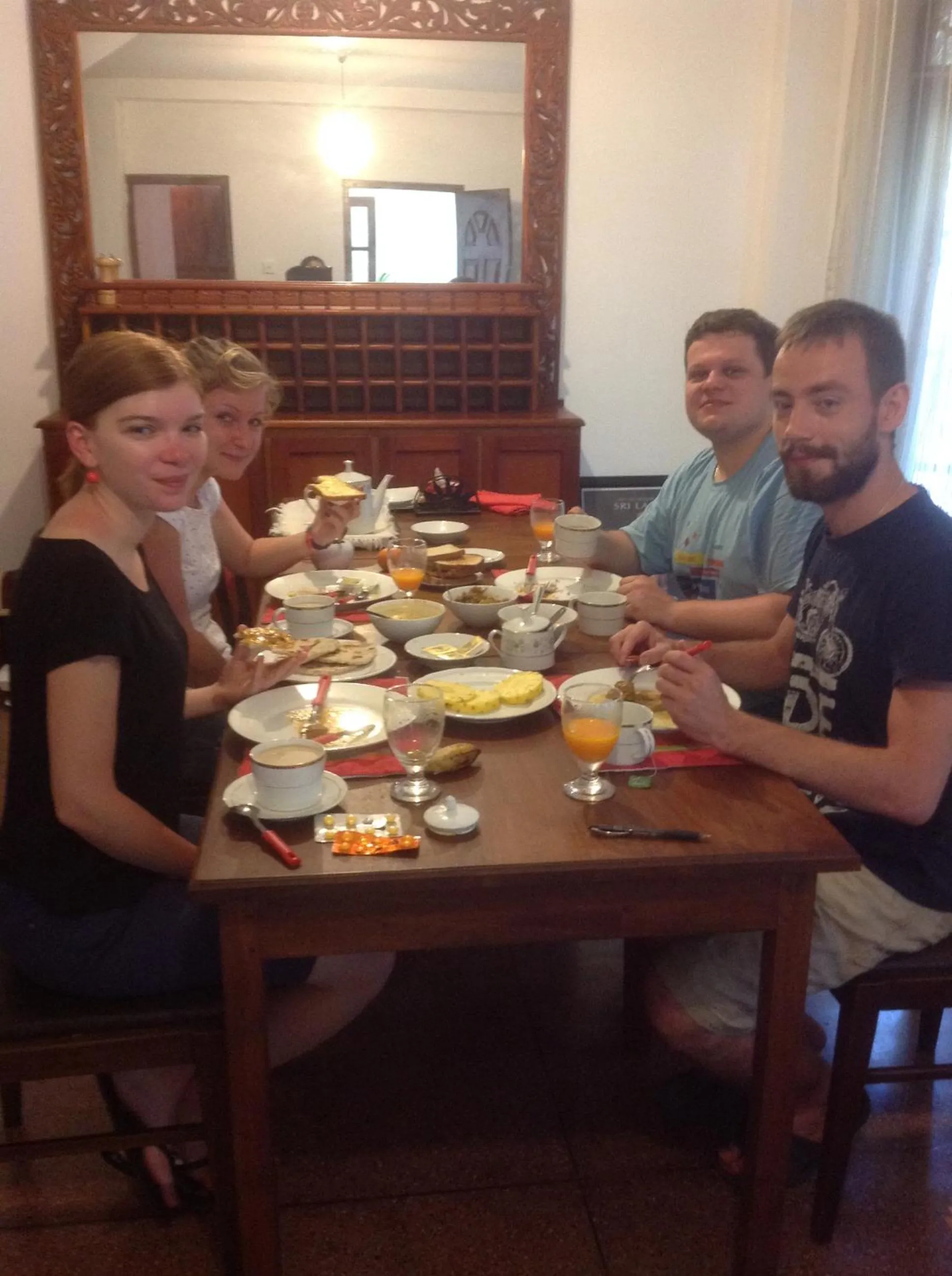 Continental breakfast in Tree Breeze Inn