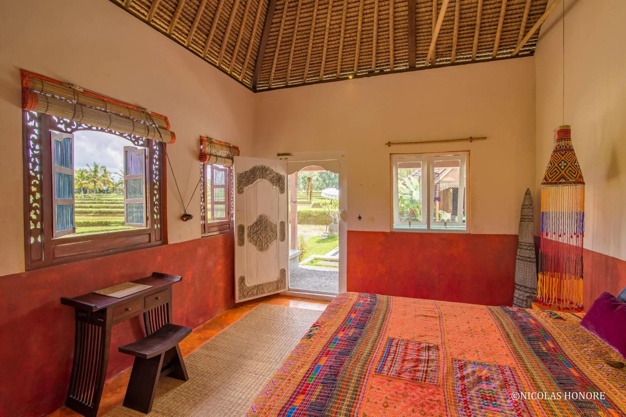 Bed in Hati Padi Cottages