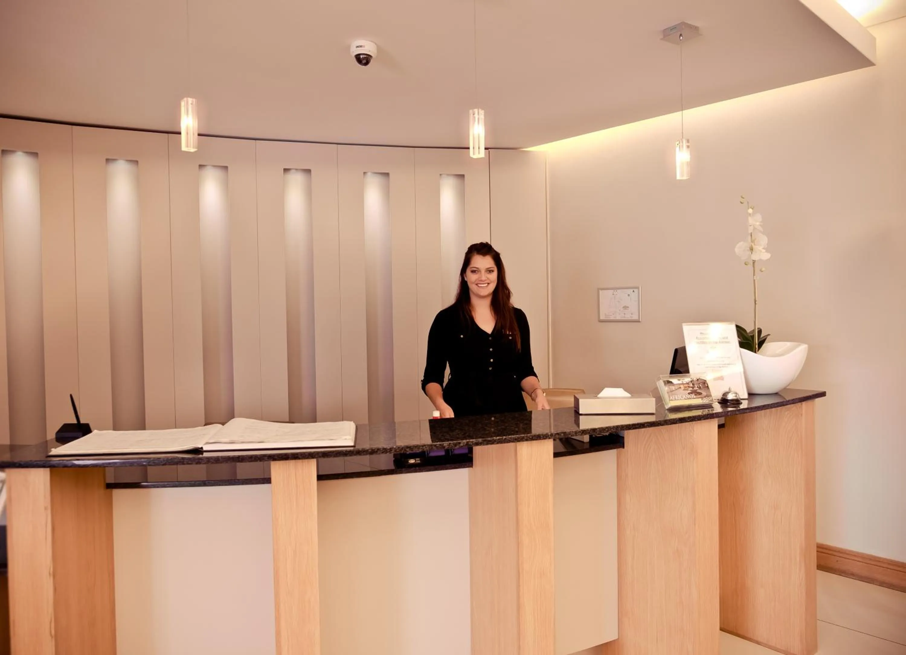 Facade/entrance in Africanos Country Estate