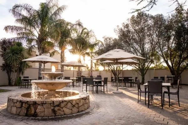 Inner courtyard view in Africanos Country Estate