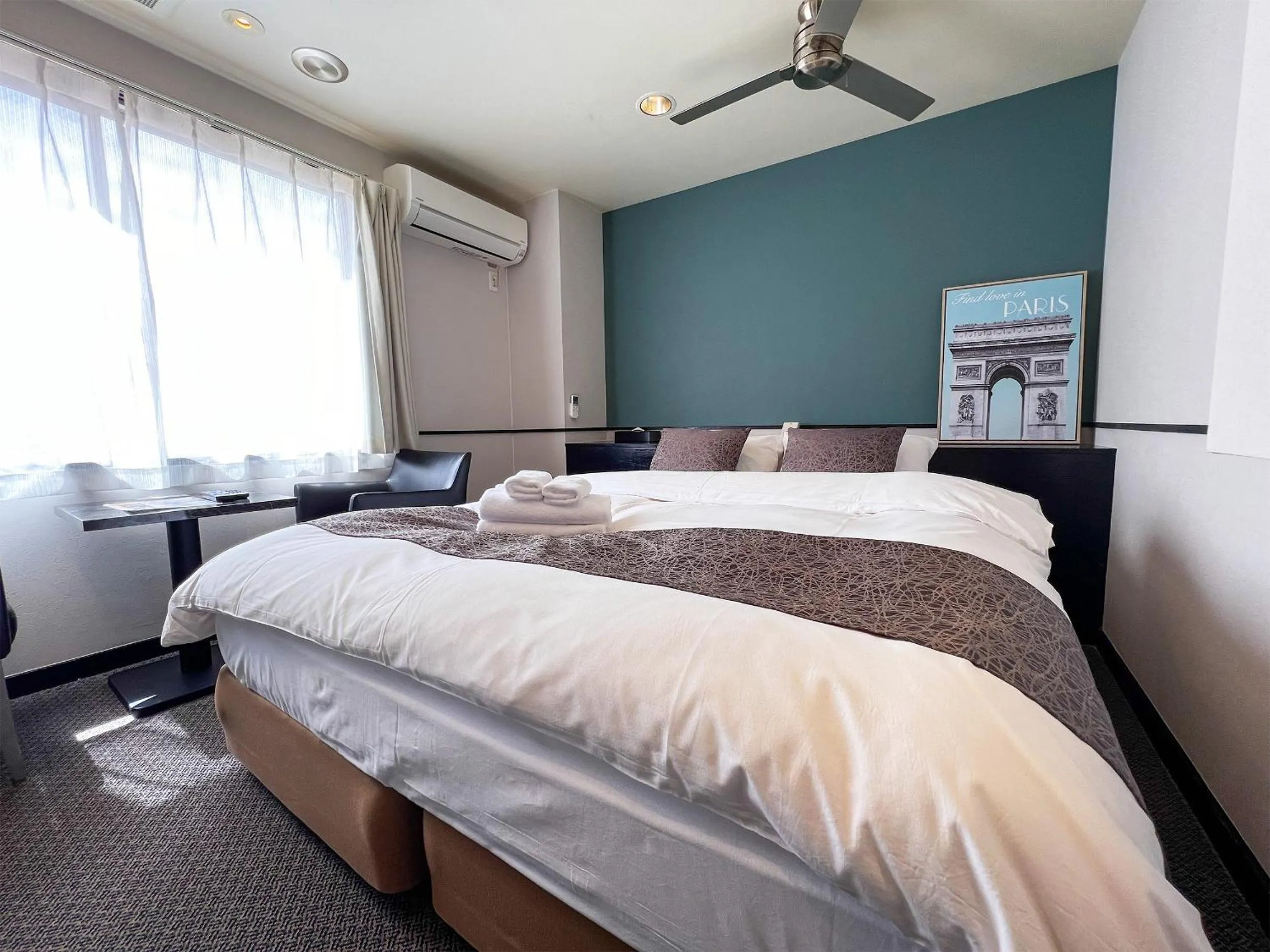 Bed in Hotel HAGOROMO