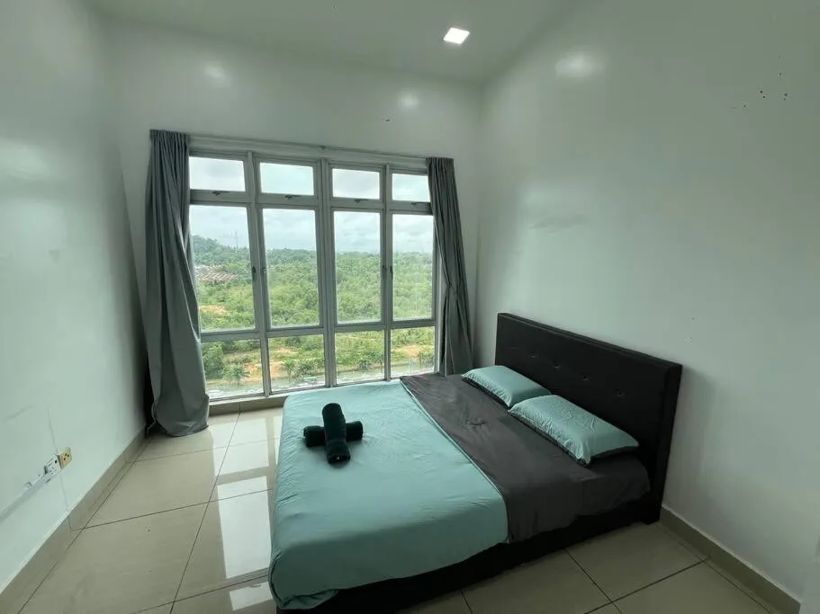 Bed in A1501 manhattan Austin 3Queen BED Netflix By STAY