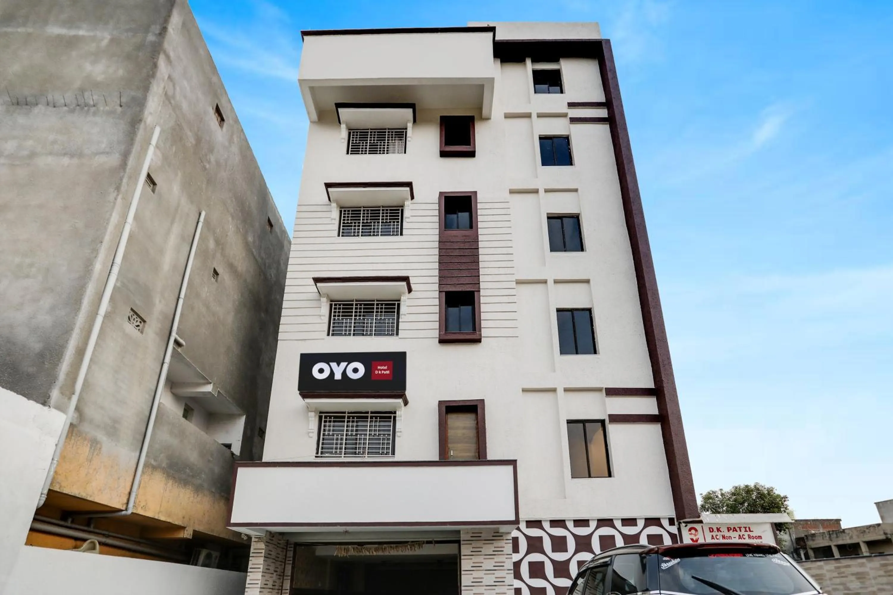 Facade/entrance in Hotel O D K Patil
