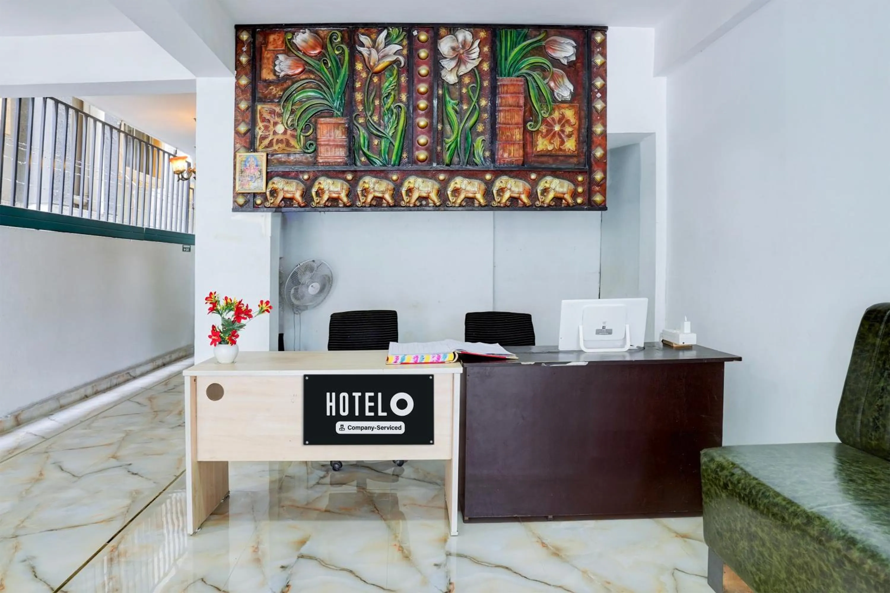 Lobby or reception in Super Hotel O Hosur Road Near PES University