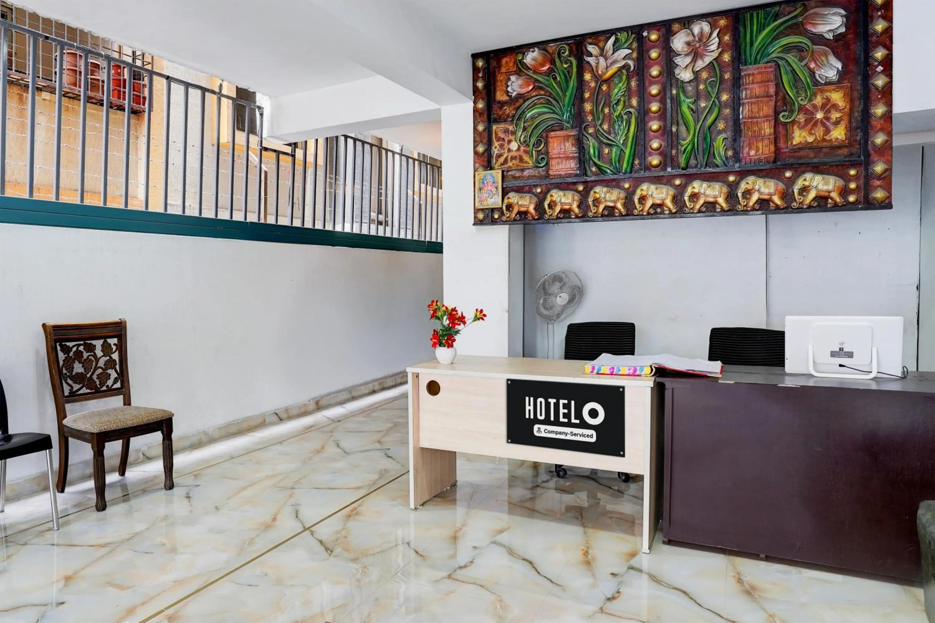 Lobby or reception in Super Hotel O Hosur Road Near PES University