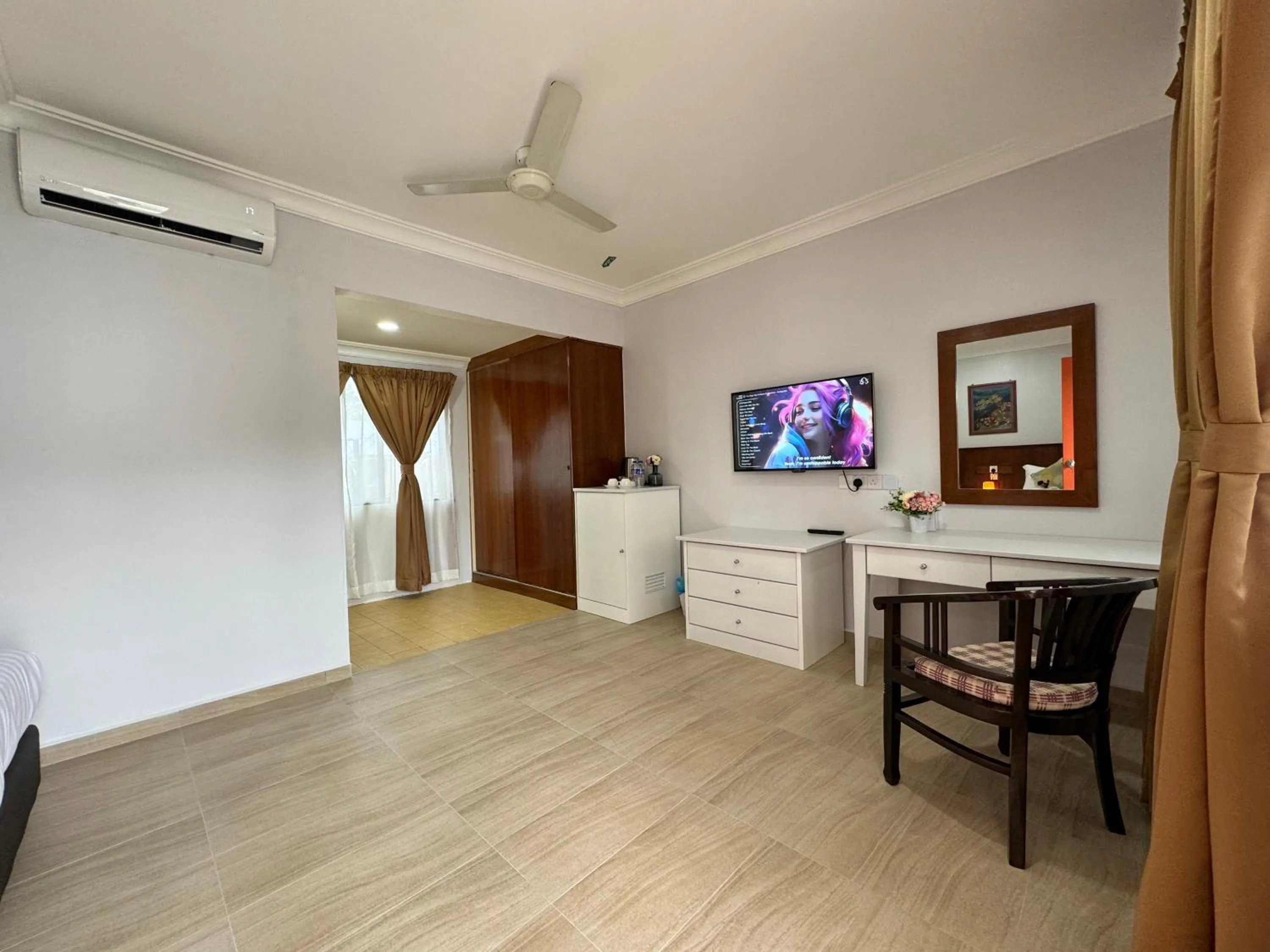 Bed in Cottage Inn Gerik