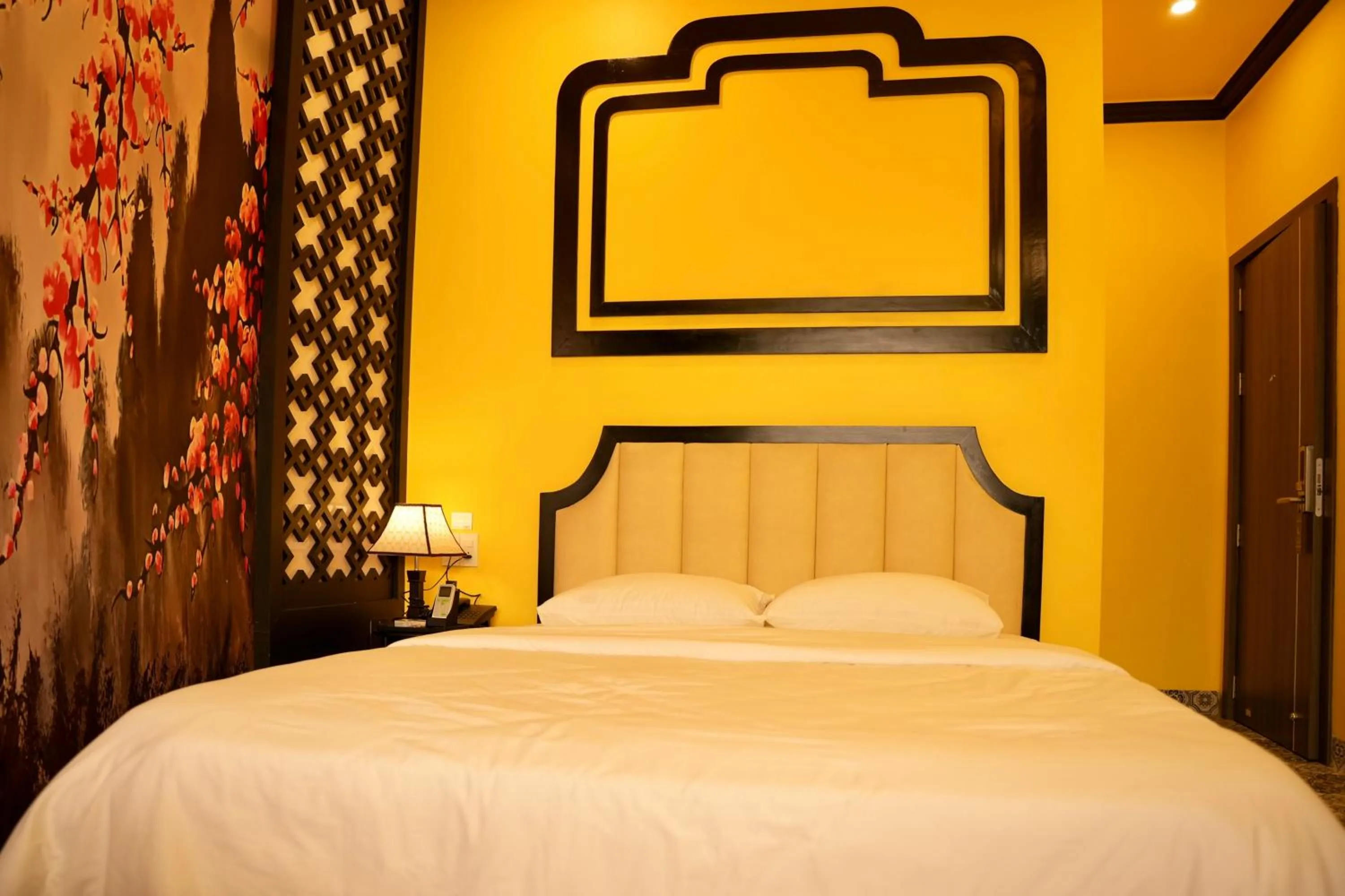 Bed in Tuyet Suong Hotel