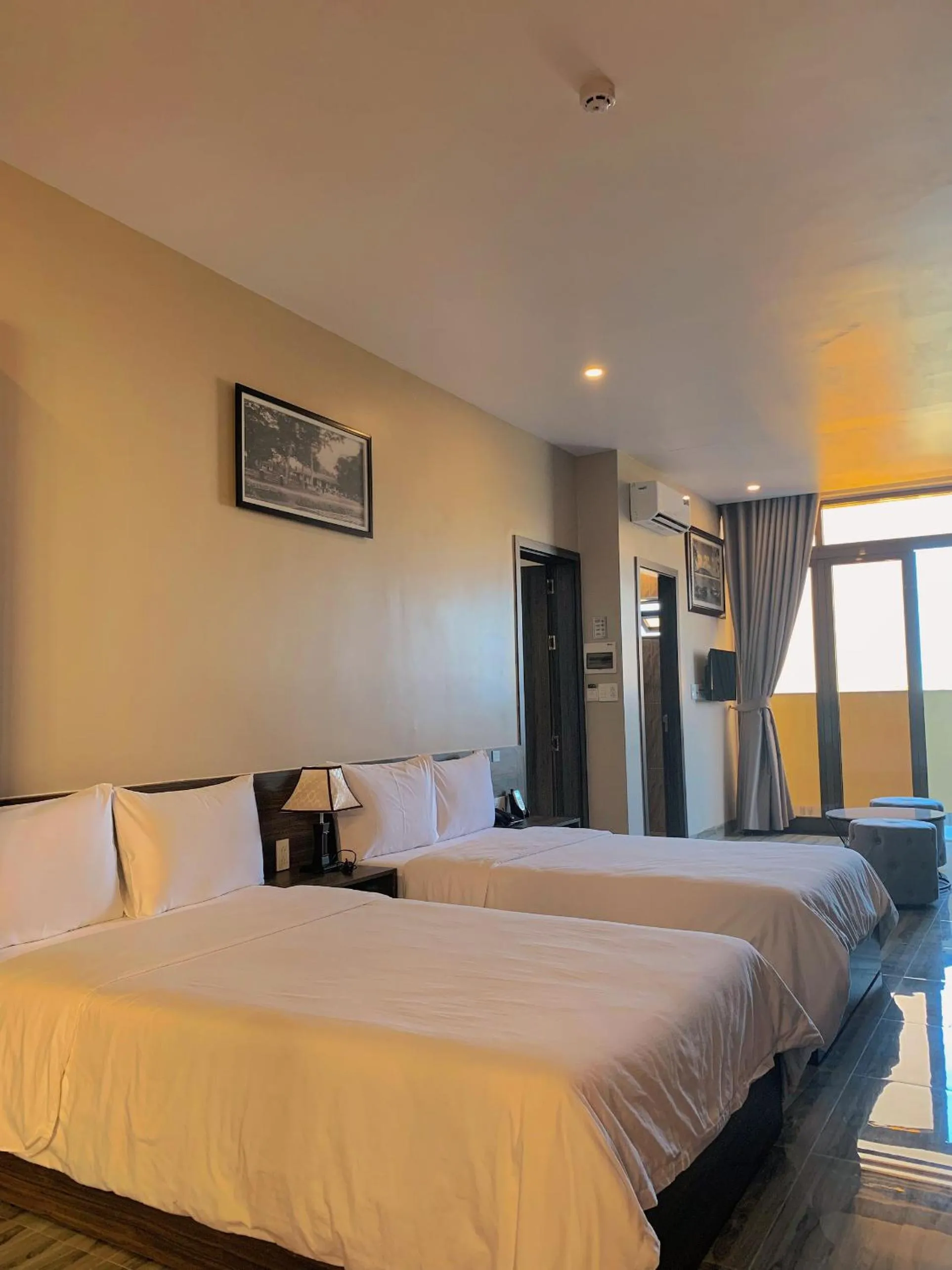 Bed in Tuyet Suong Hotel