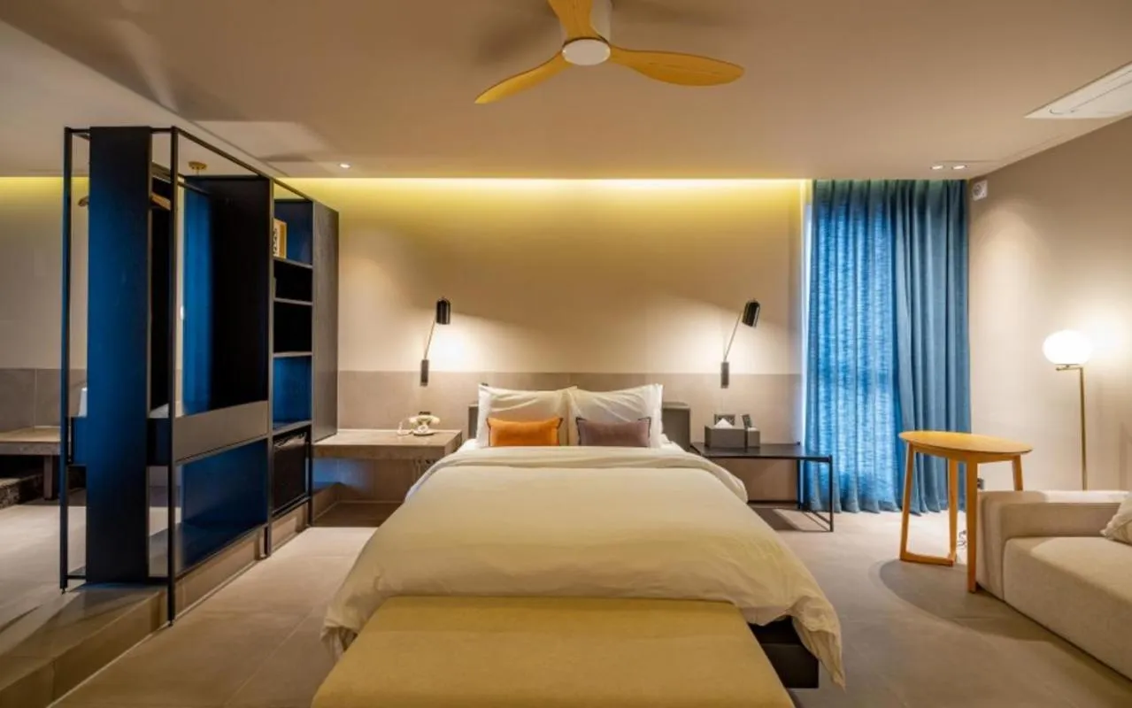 Bed in Hotel Barahan Jeonju