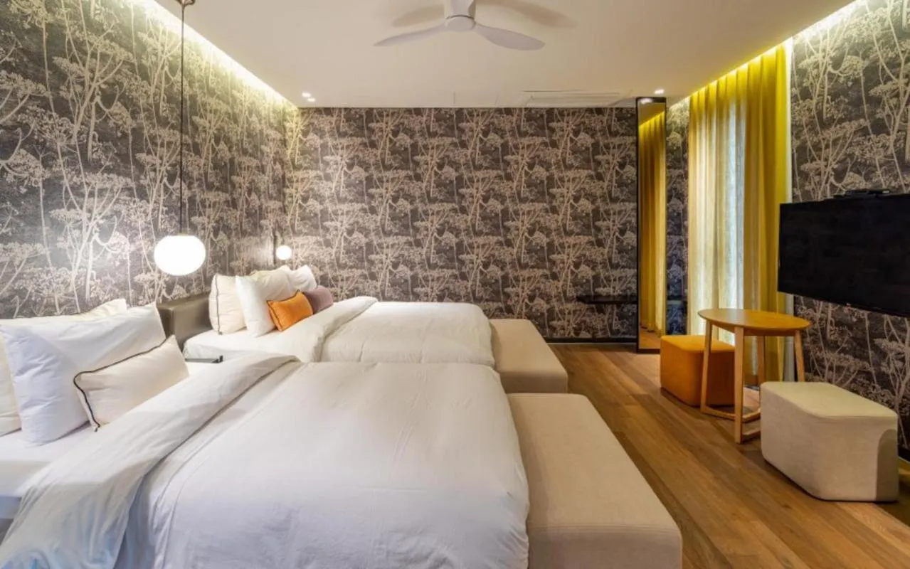 Bed in Hotel Barahan Jeonju