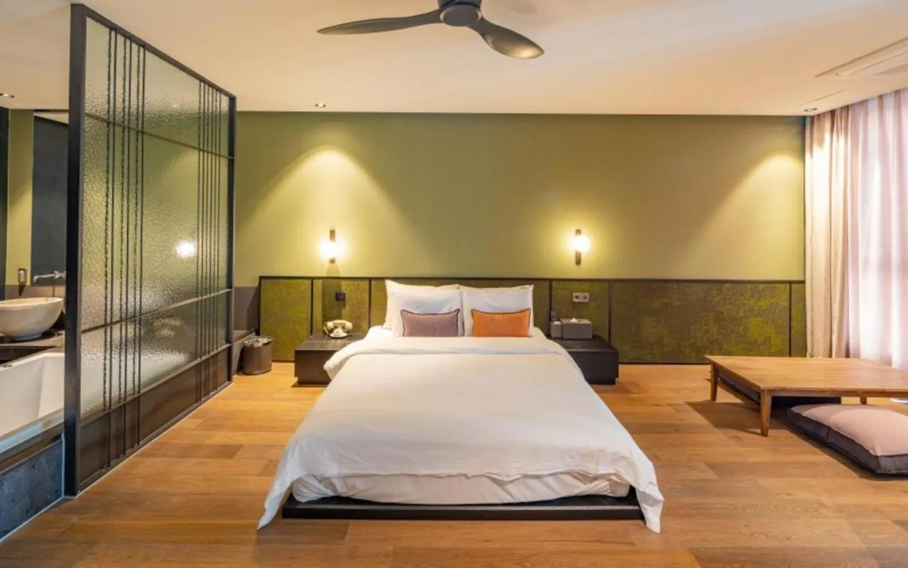 Bed in Hotel Barahan Jeonju