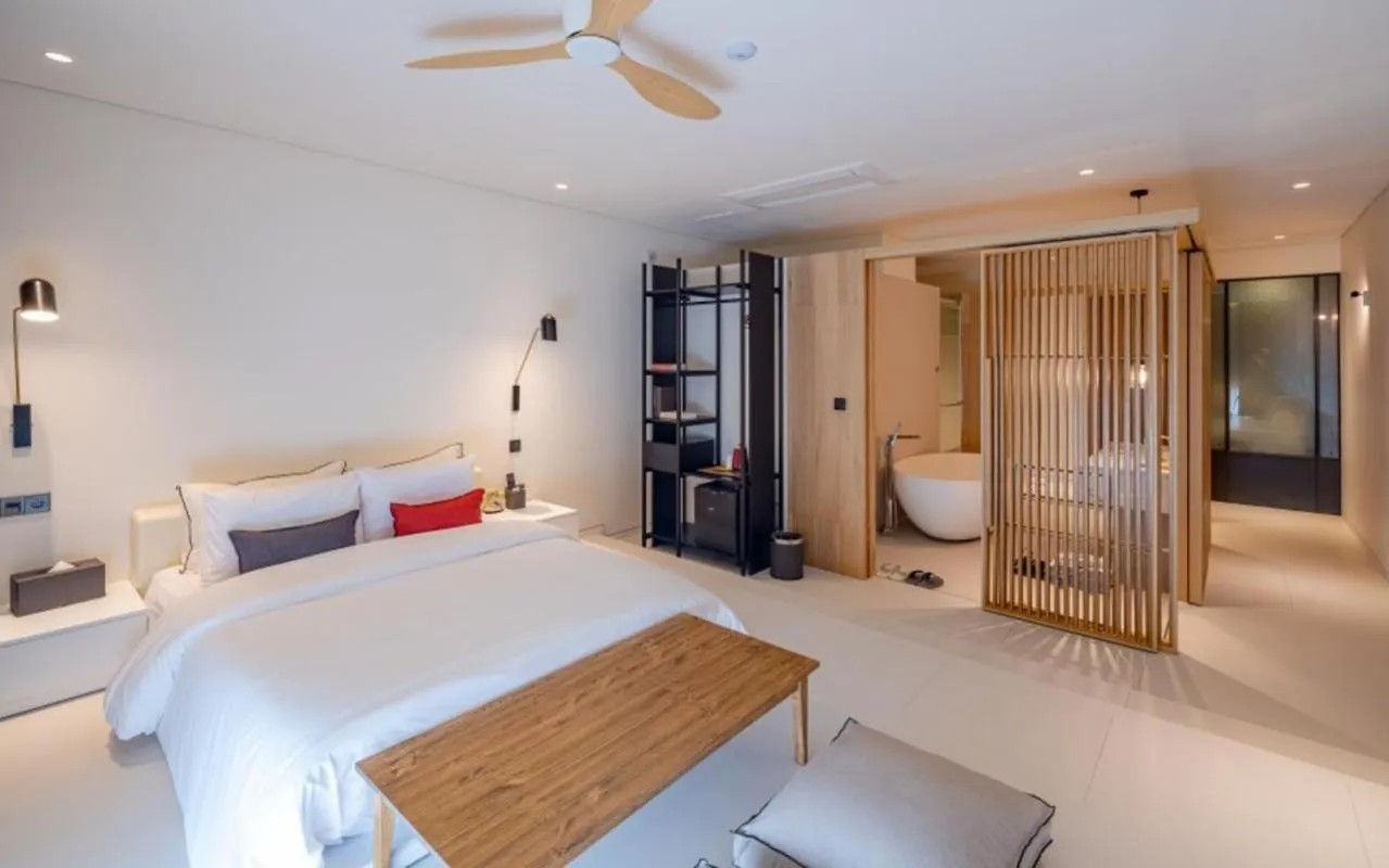 Bed in Hotel Barahan Jeonju