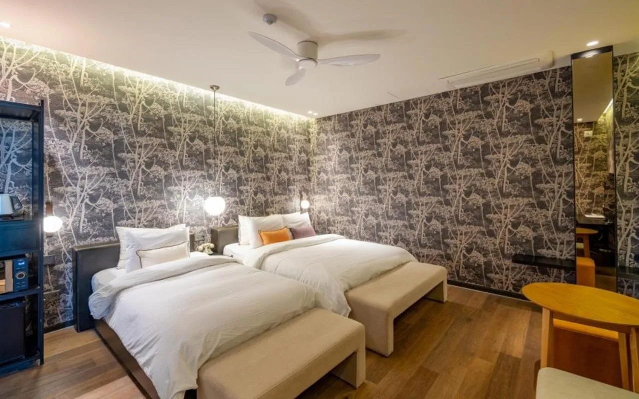 Bed in Hotel Barahan Jeonju