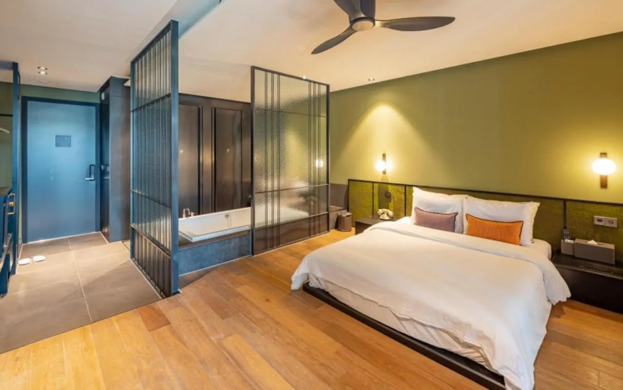 Bed in Hotel Barahan Jeonju