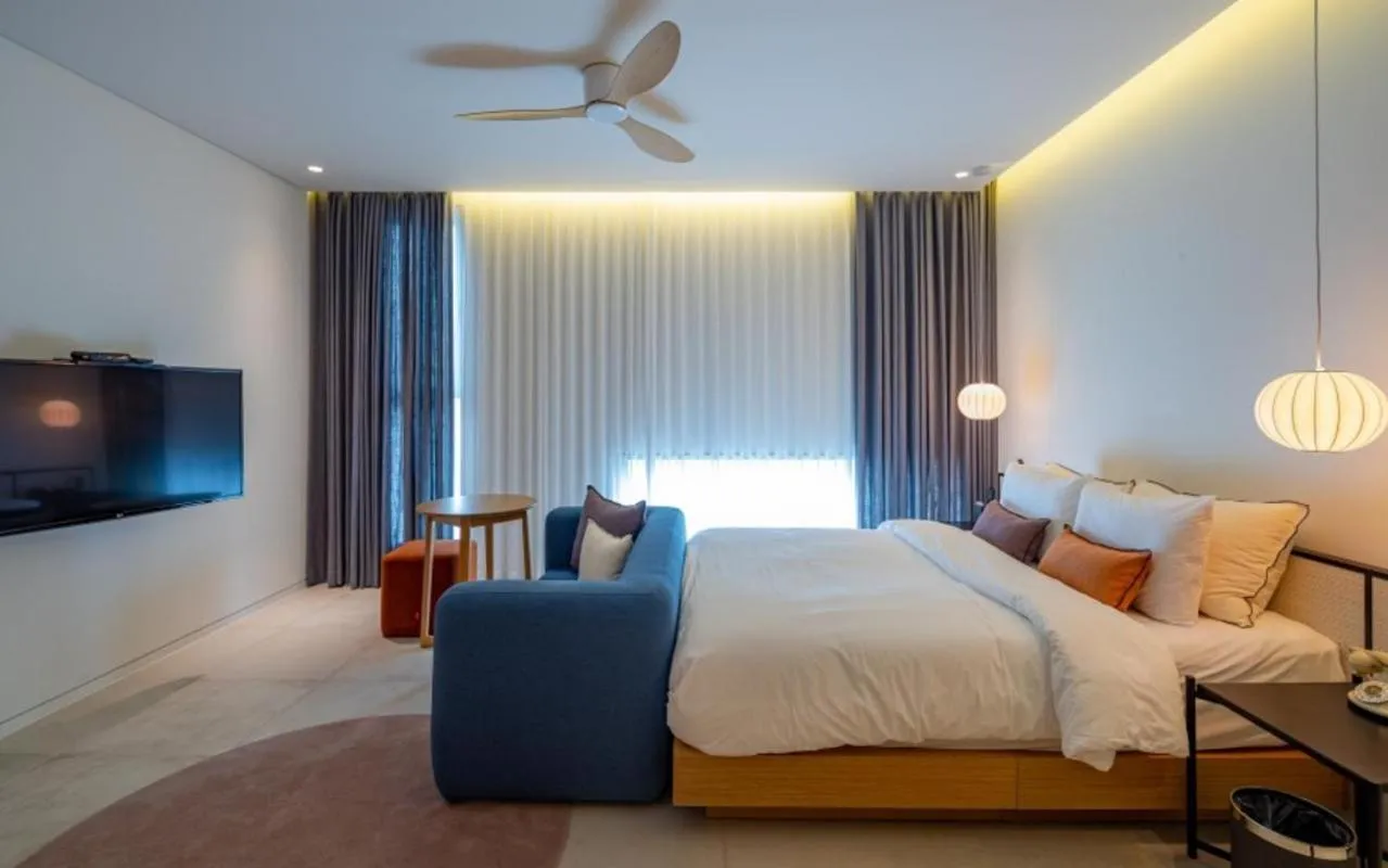 Bed in Hotel Barahan Jeonju