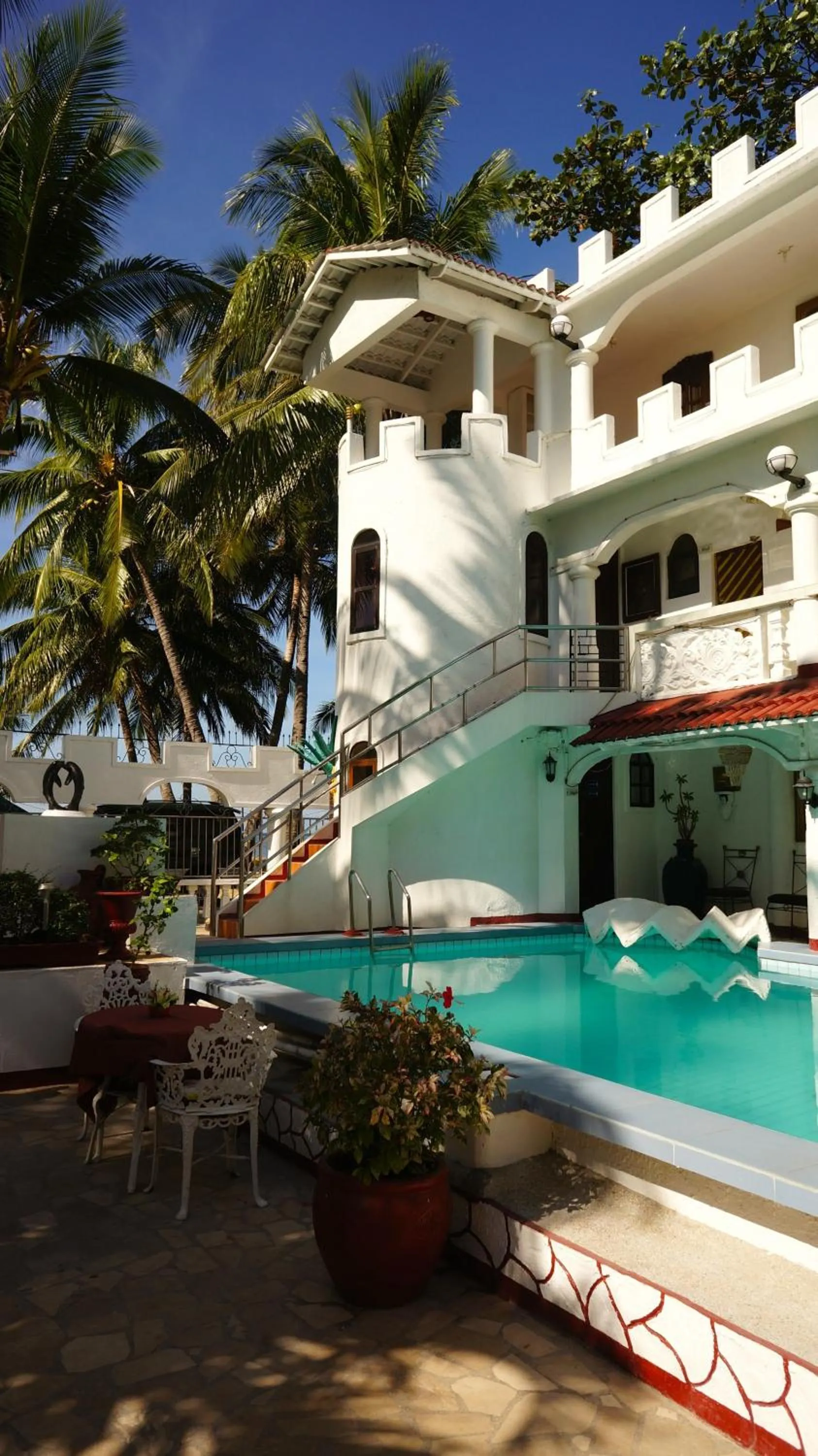 Facade/entrance in White & Yellow Castle Hotel and Resort