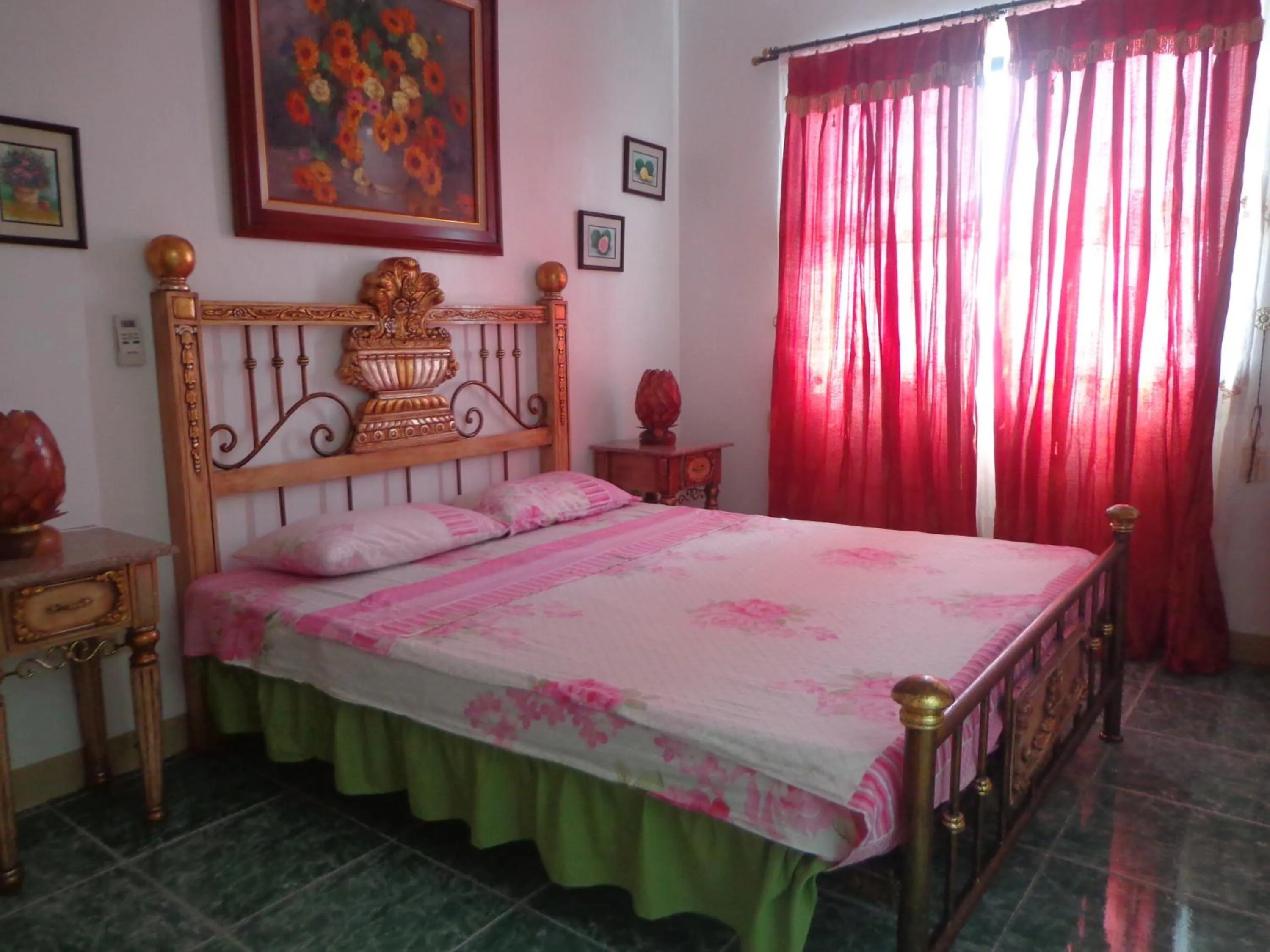 Bed in White & Yellow Castle Hotel and Resort